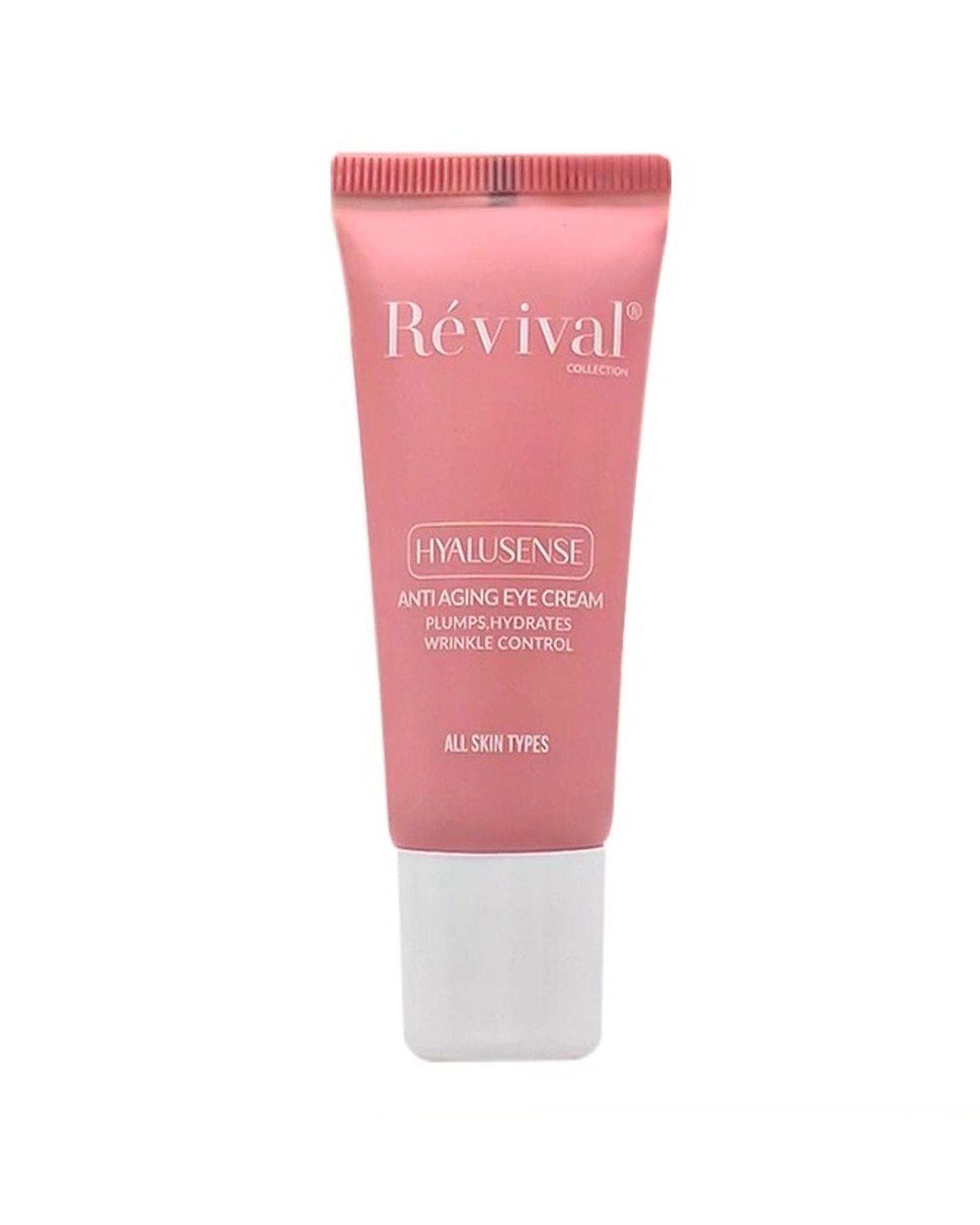 کرم ضد چروک دور چشم رویوال Revival مدل Hyalusense حجم 20ml