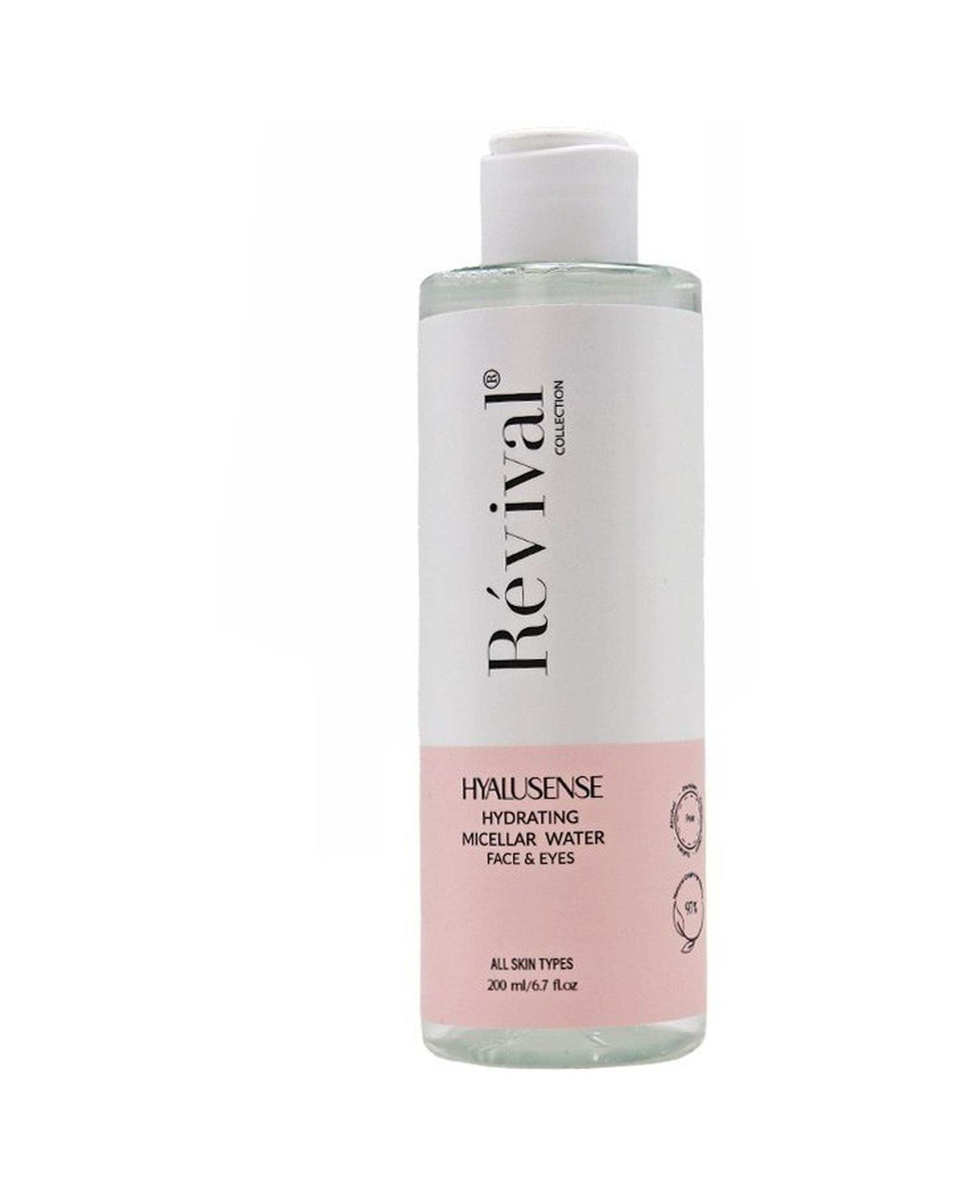 میسلار واتر آبرسان صورت رویوال Revival مدل hyalusense حجم 200ml