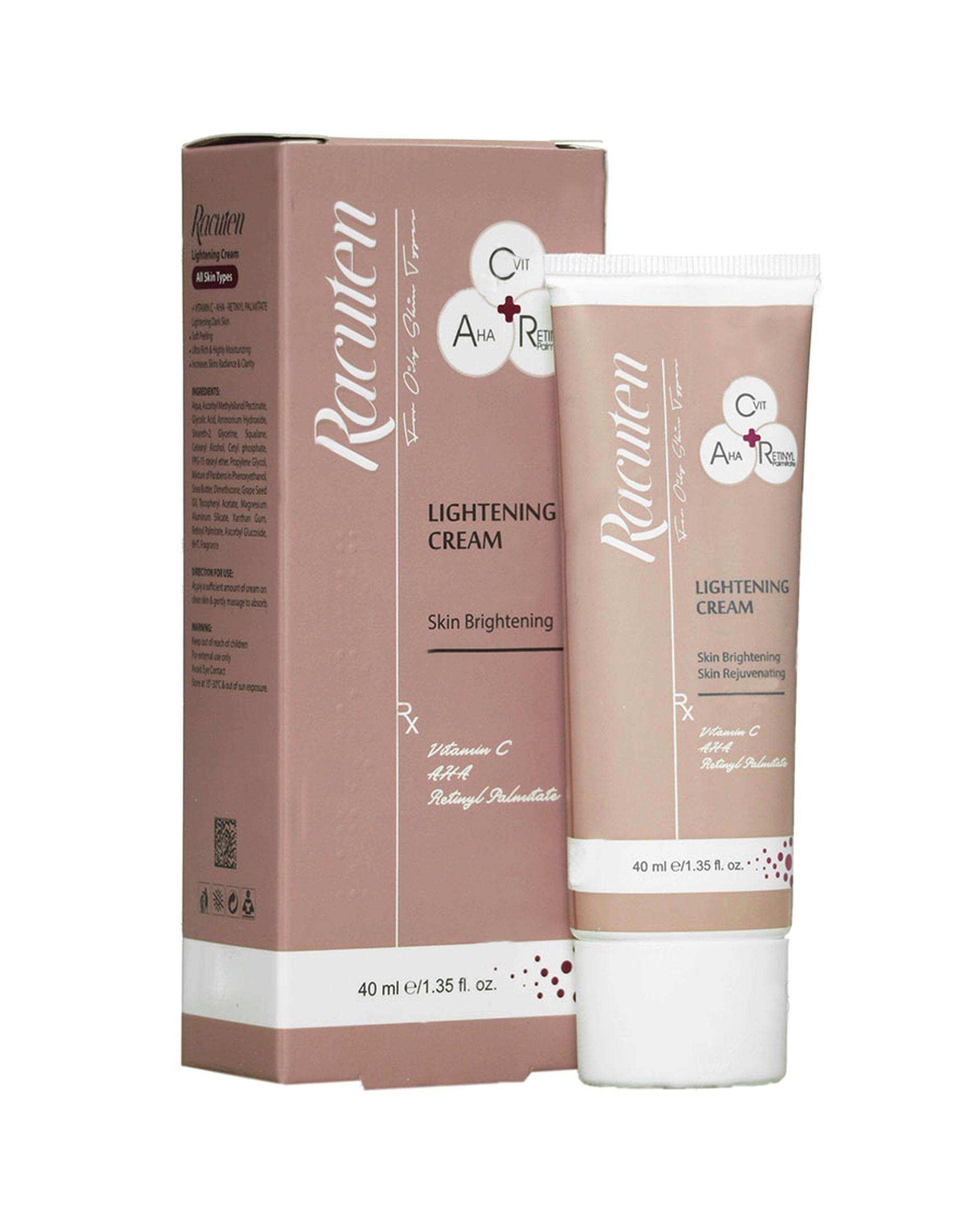 کرم روشن کننده پوست راکوتن Racuten حجم 40ml
