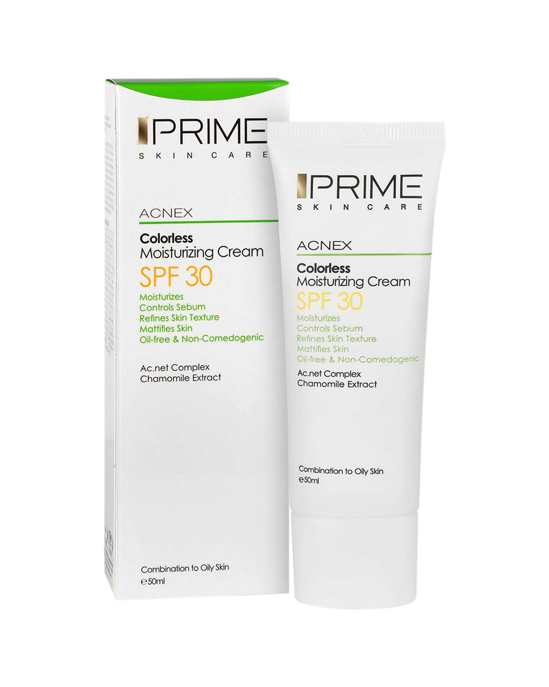 کرم مرطوب کننده بی رنگ SPF30 پرایم Prime