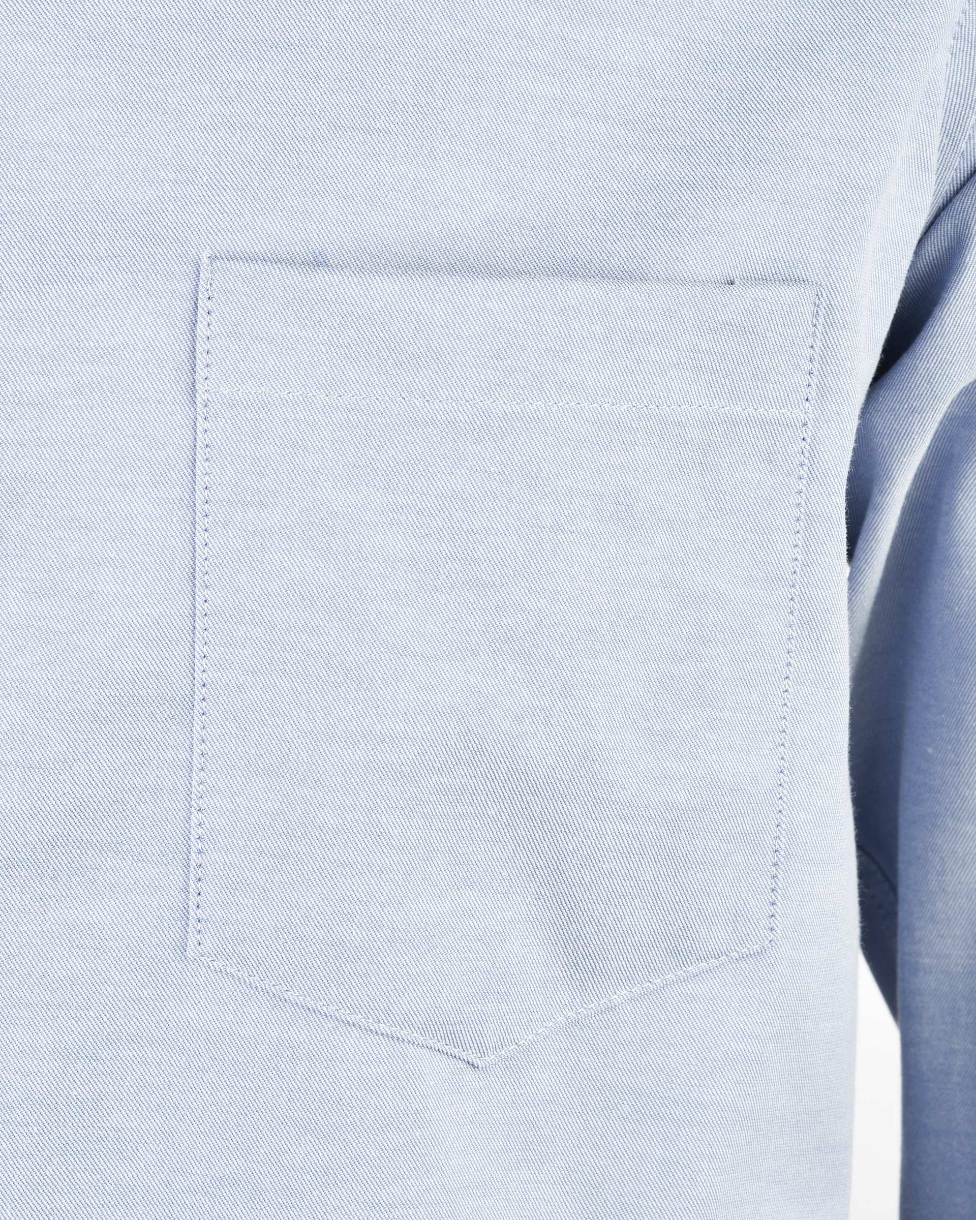 پیراهن مردانه آبی والیانت استایل Valiant Style مدل شانلی کد p200514-12