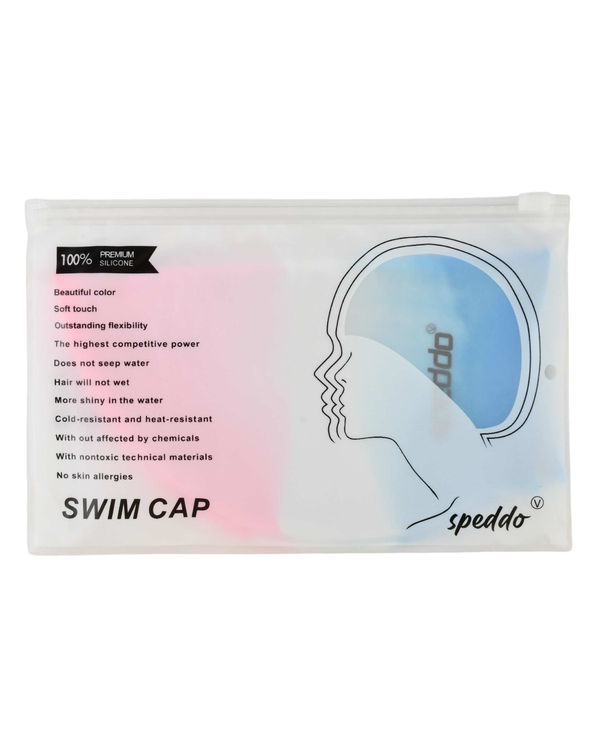 کلاه شنا اسپیدو Speedo طرح آبرنگ کد 21236