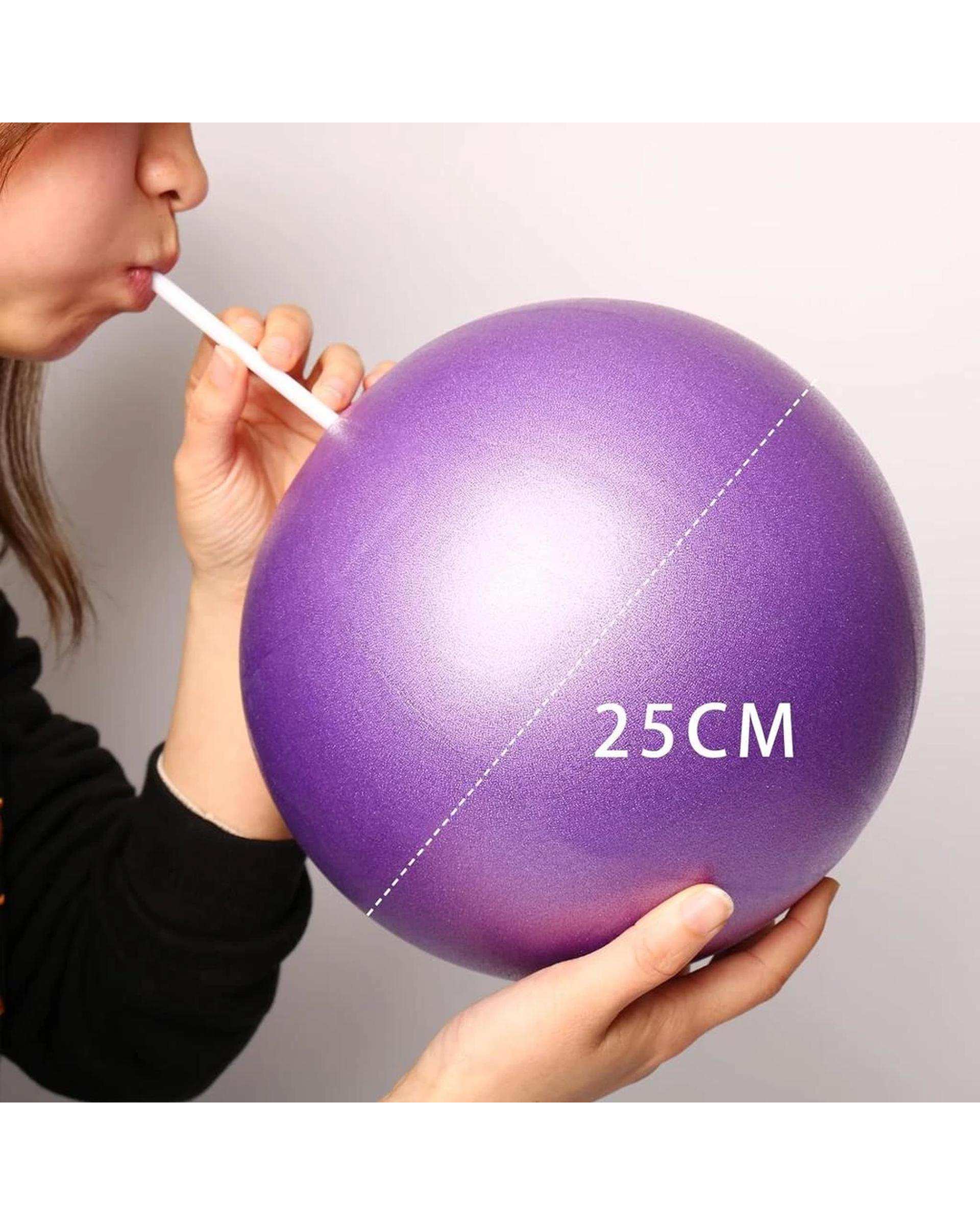 توپ تناسب اندام و پیلاتس آبی آسمانی اورجینال Original کد 21254 قطر 25 سانتی متر