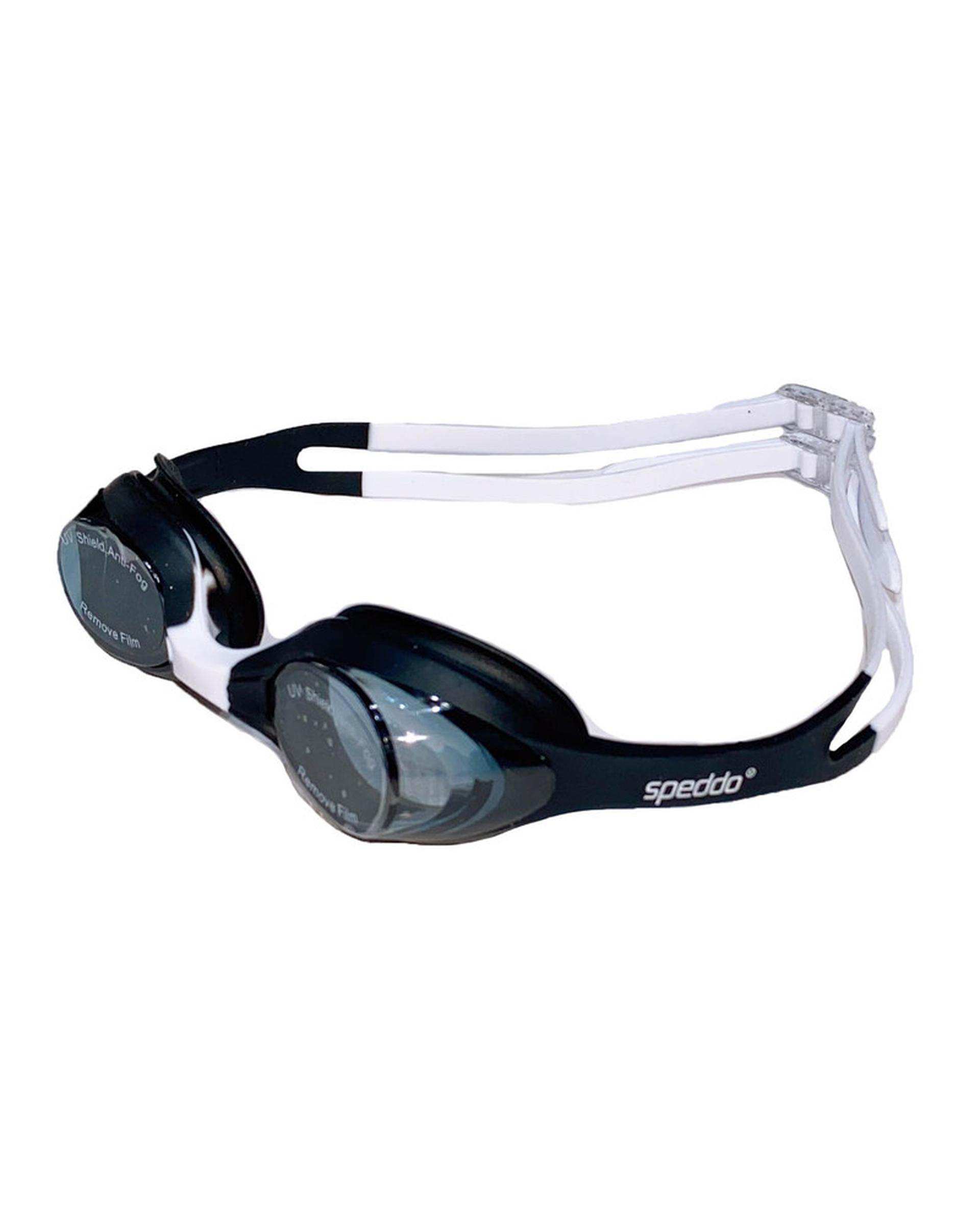 عینک شنا بچگانه مشکی سفید اسپیدو Speedo کد 21298-208