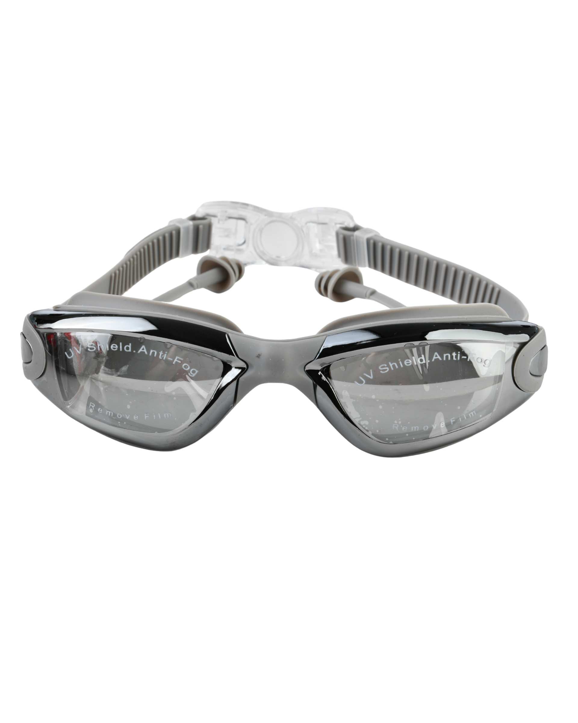 عینک شنا و گوش گیر طوسی اسپیدو Speedo کد 512