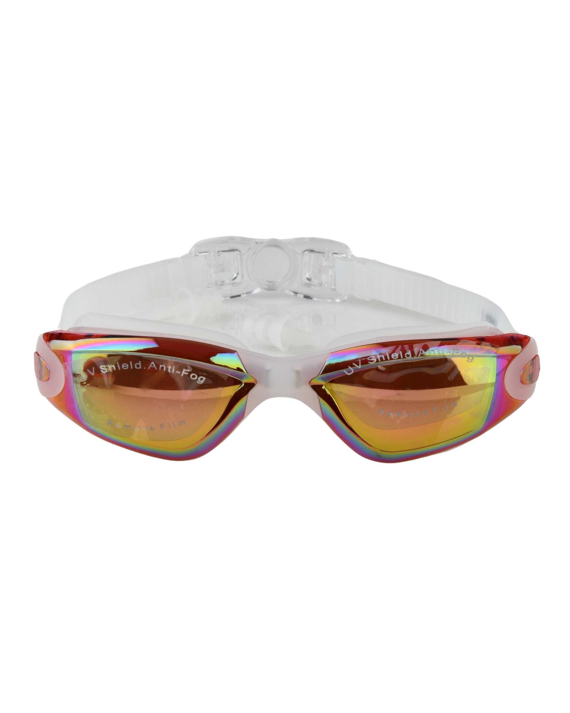 عینک شنا و گوش گیر صورتی اسپیدو Speedo کد 512