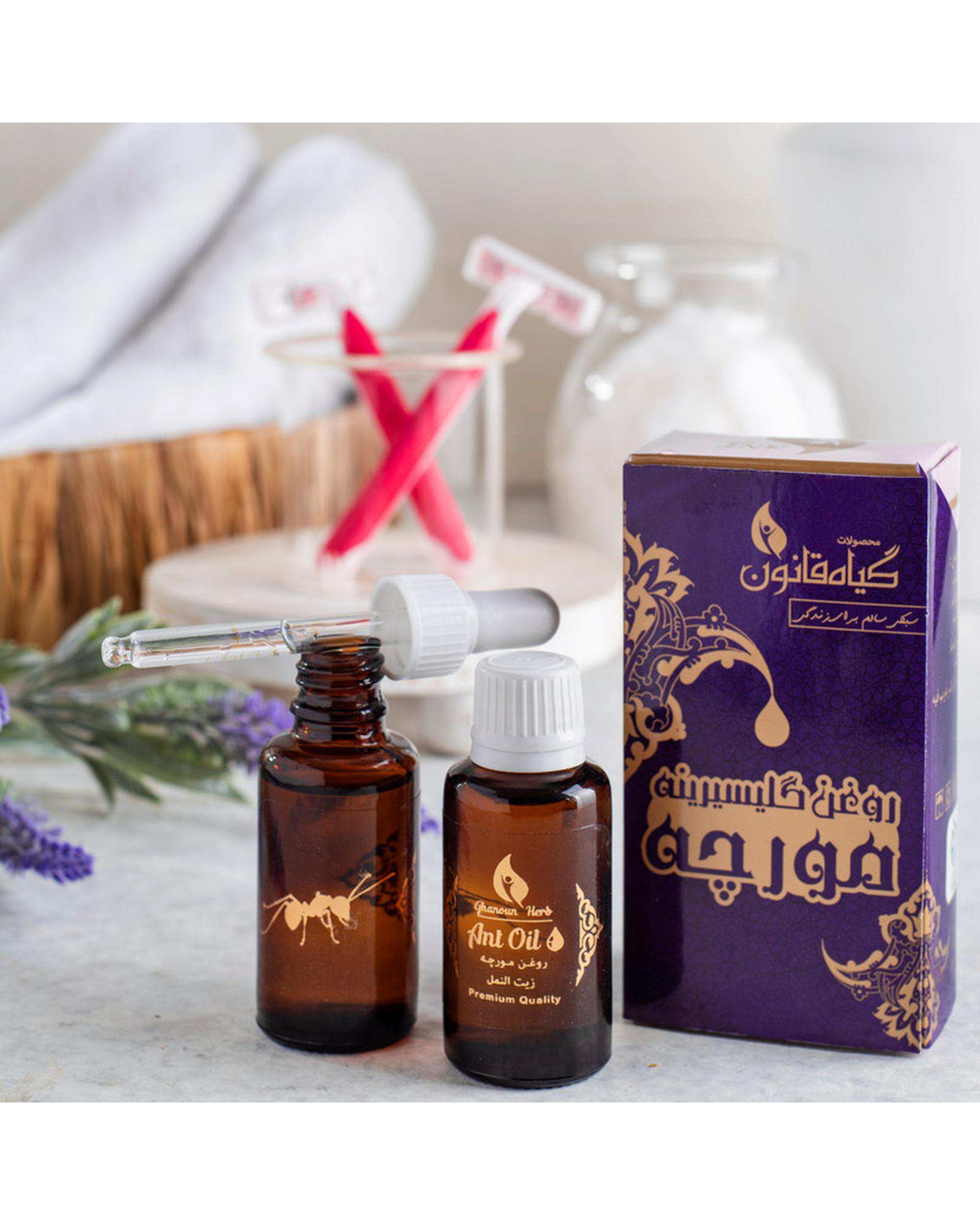 روغن مورچه قانون Ghanoon Herb حجم 30ml