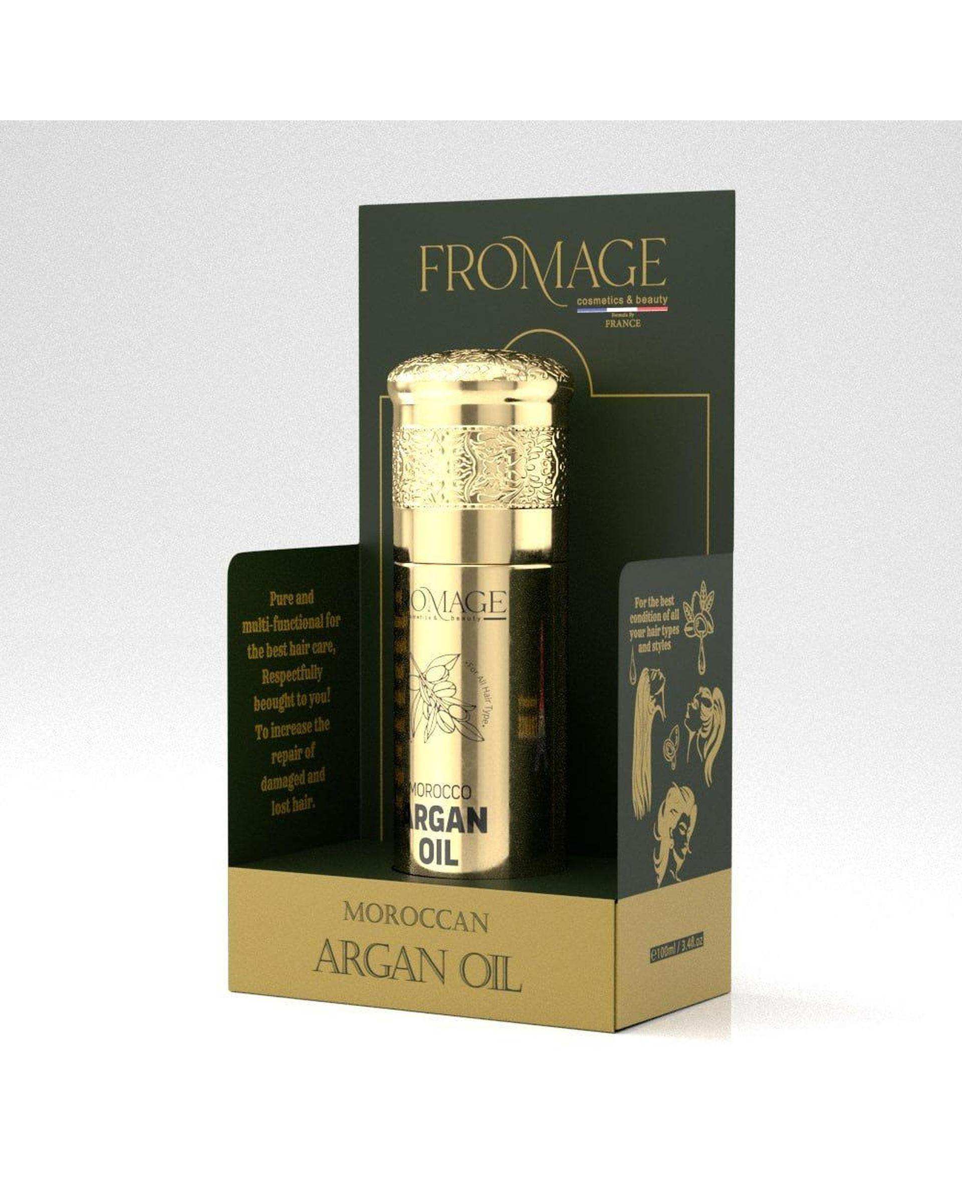 روغن آرگان چند کاره فروماژ Fromage مناسب پوست و مو 40ml