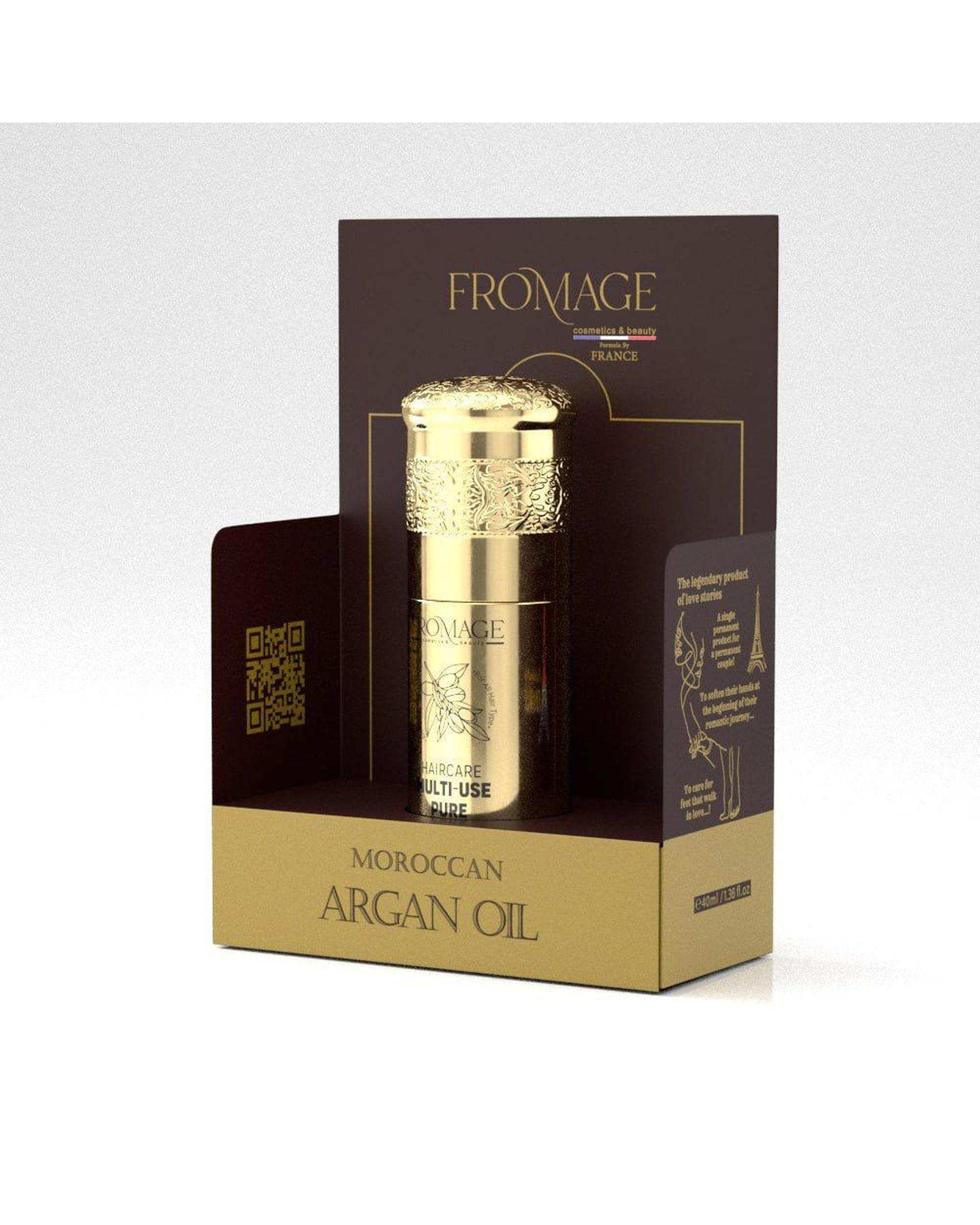 روغن آرگان چند کاره فروماژ Fromage مناسب پوست و مو 100ml