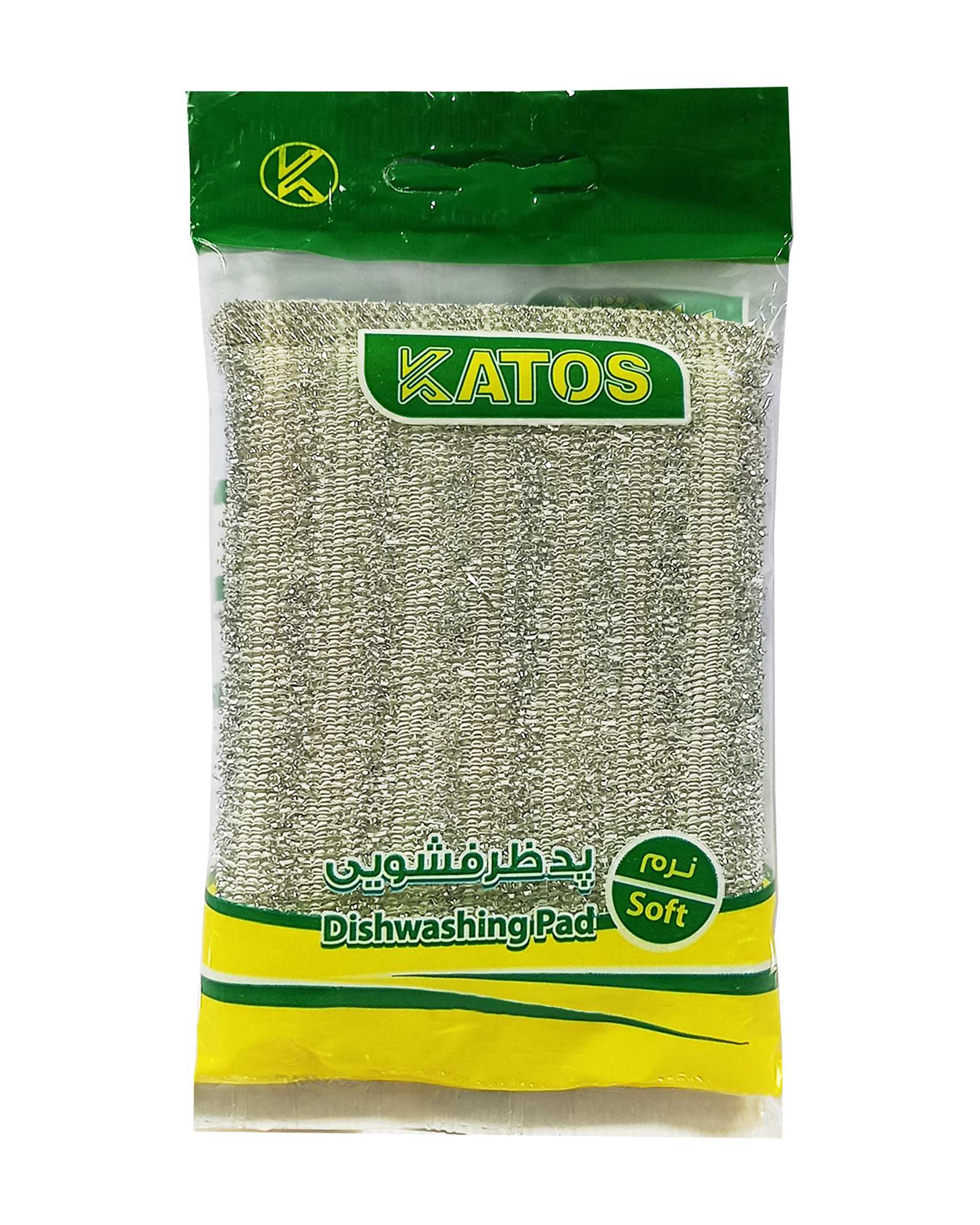 اسکاچ ابر استیل نرم نقره ای کاتوس Katos کد K212
