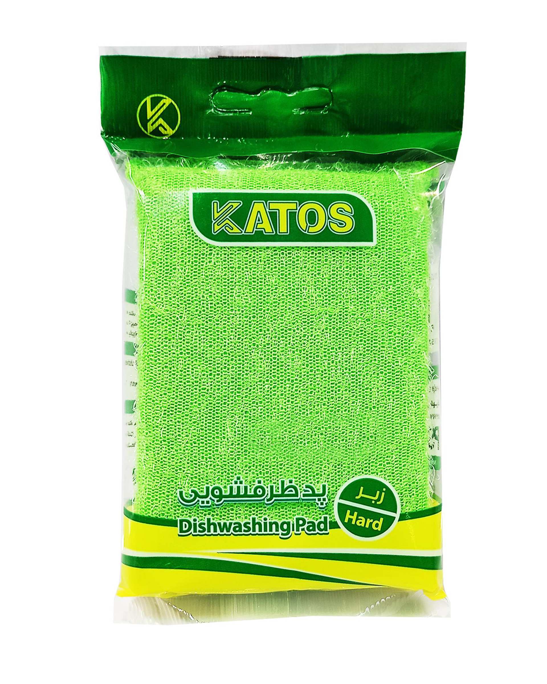 پد شستشوی سرویس بهداشتی و کاشی زبر سبز کاتوس Katos کد K216