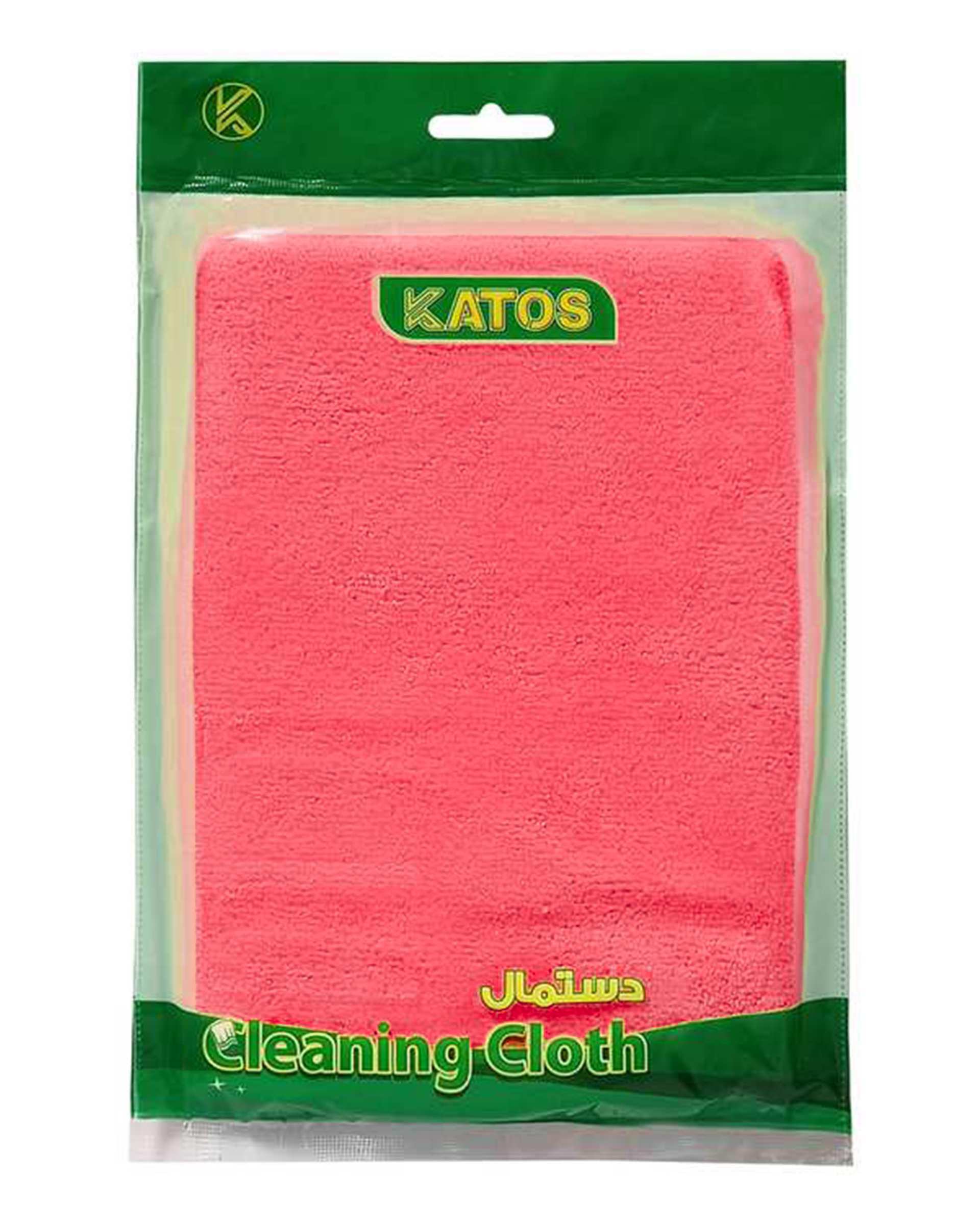 دستمال جادویی میکروفایبر حوله ای صورتی کاتوس Katos کد K148