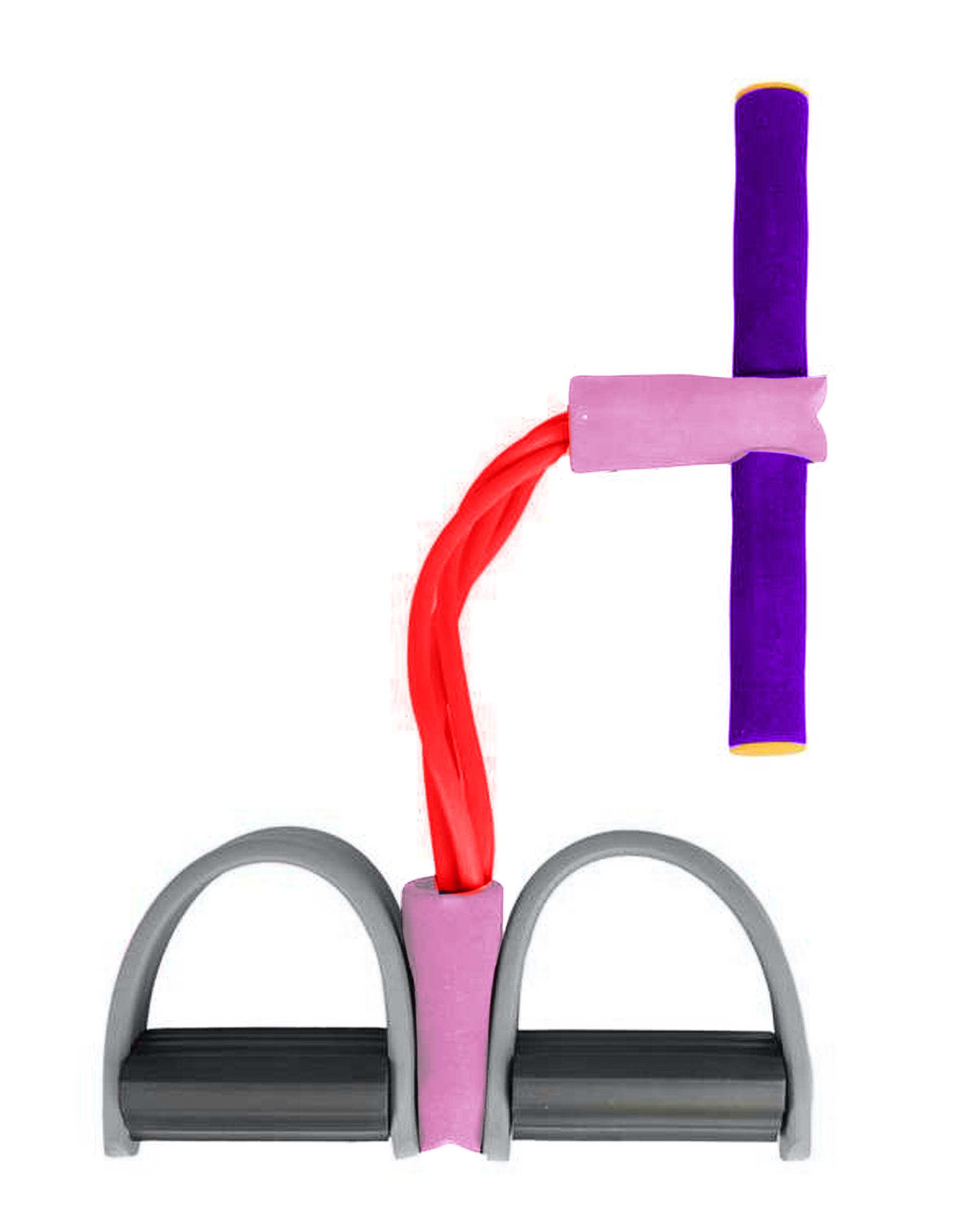 دستگاه تقویت و تمرین شکم مشکی طوسی بادی تریمر Body Trimmer کد 196