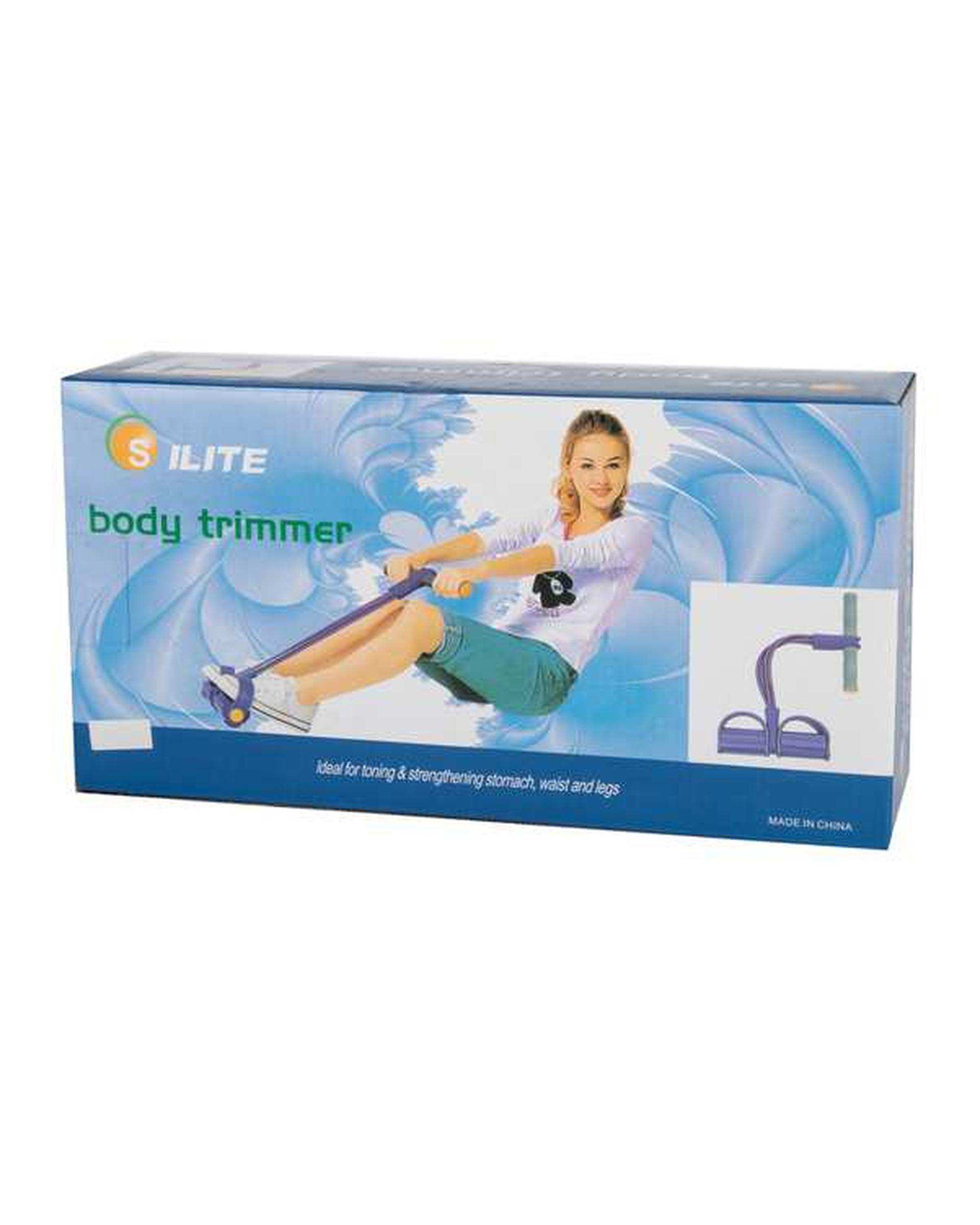 دستگاه تقویت و تمرین شکم مشکی آبی بادی تریمر Body Trimmer کد 196