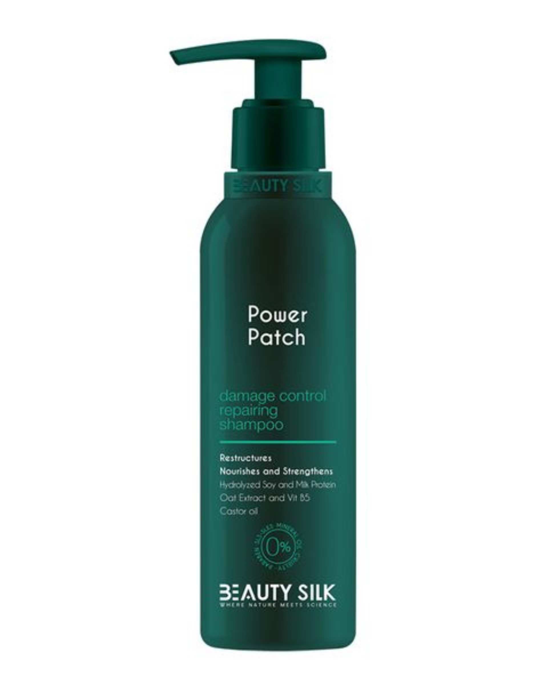 شامپو موهای آسیب دیده بیوتی سیلک Beauty Silk حاوی پروتئین هیدرولیز شده شیر 227ml