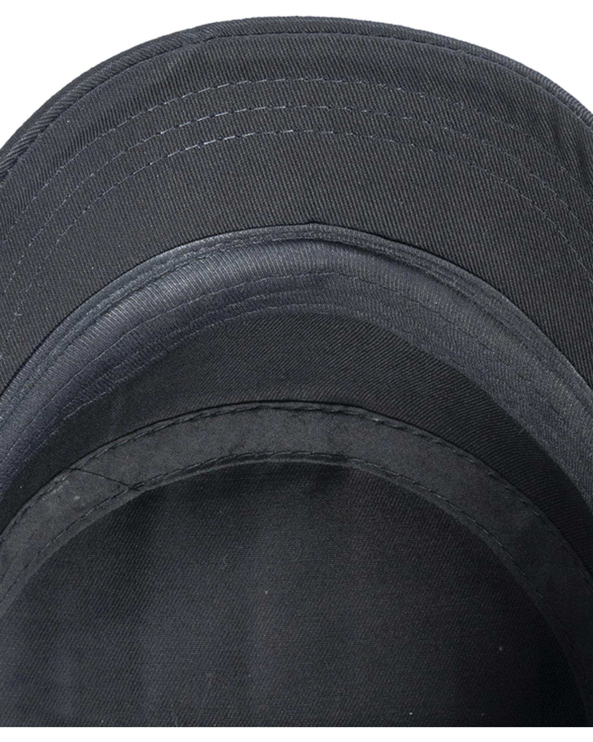 کلاه کپ کتان سرتخت کوبایی مشکی بیسراک Bisrak مدل Hat-127-99