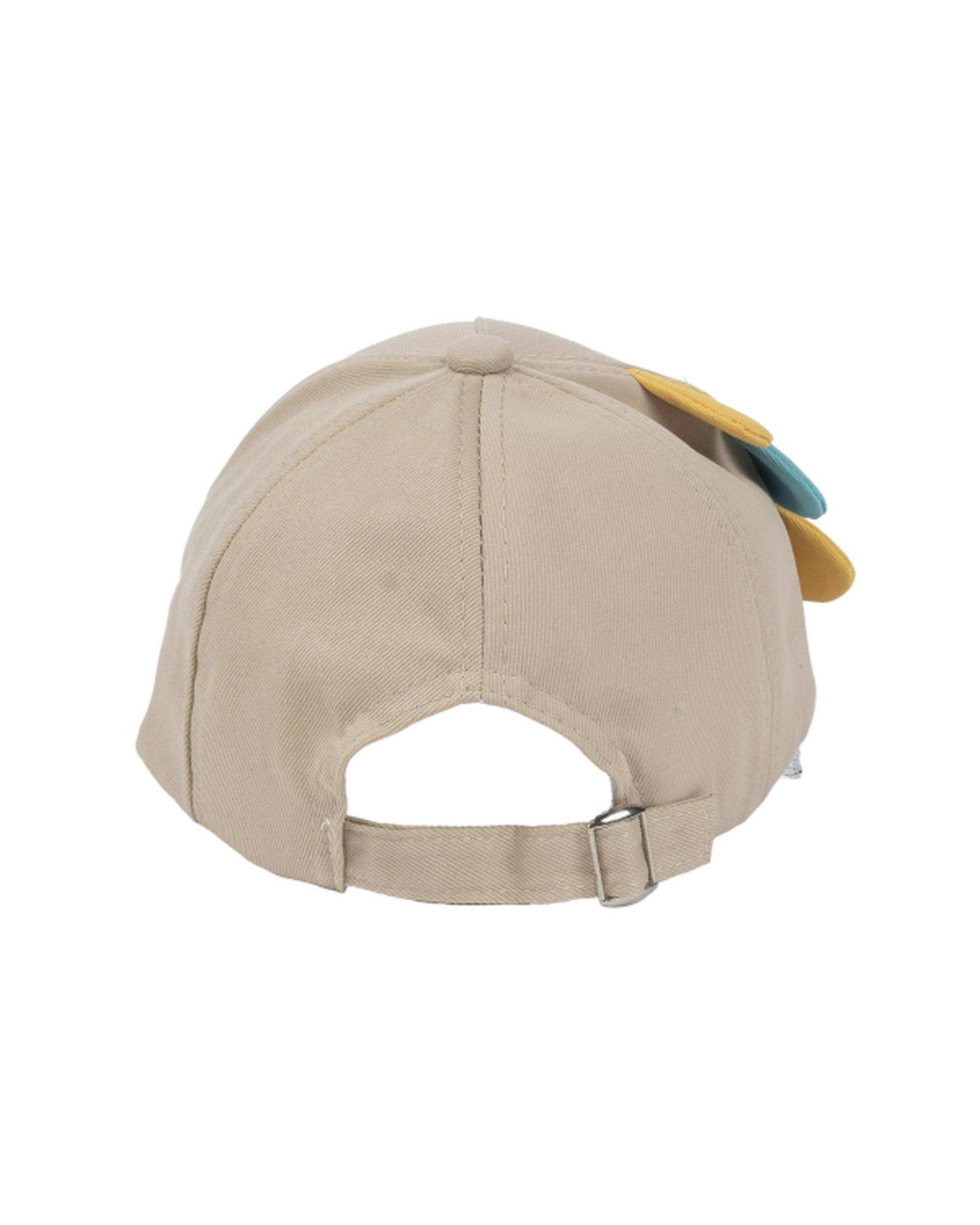 کلاه کپ بچگانه کرم بیسراک Bisrak مدل Hat-K102-07