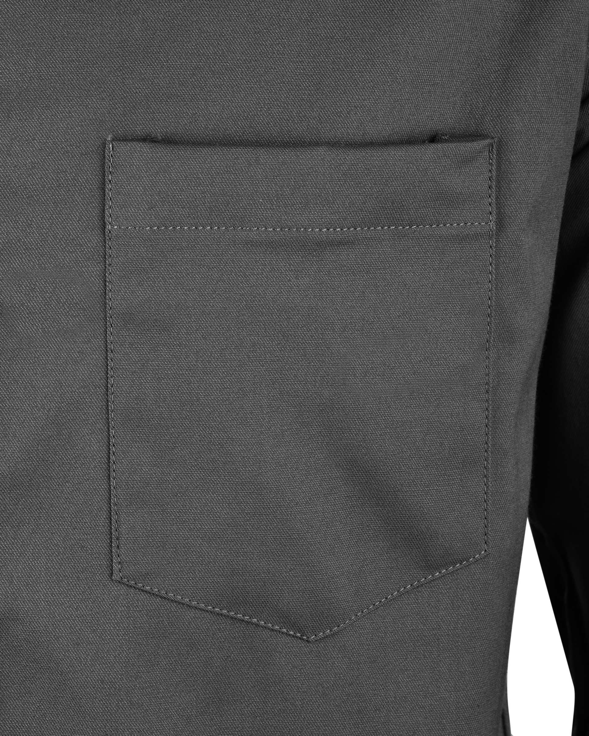 پیراهن مردانه زغالی والیانت استایل Valiant Style مدل شانلی کد P202001