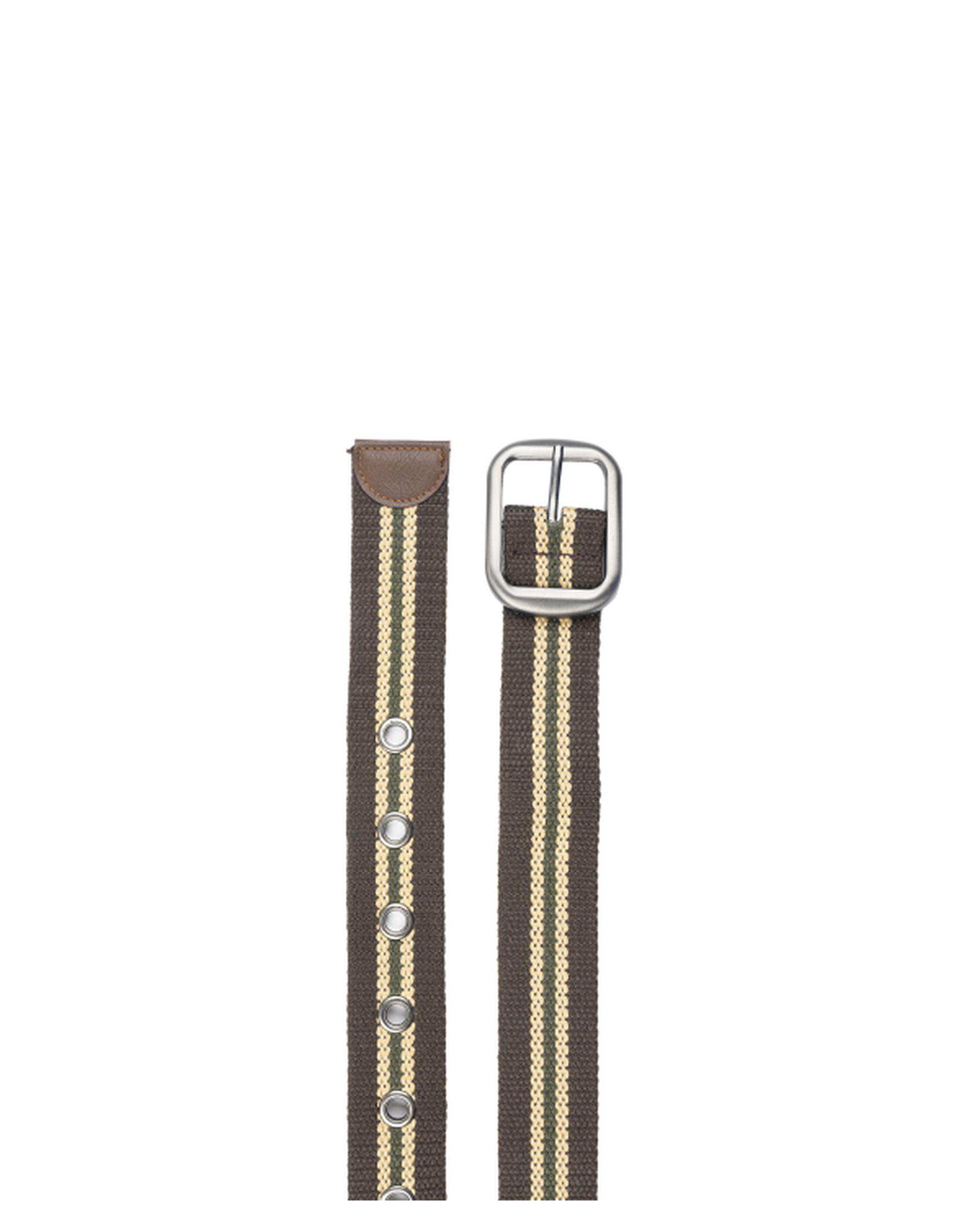 کمربند مردانه کنفی پانچی قهوه ای بیسراک Bisrak مدل MB-CHB4-1-36