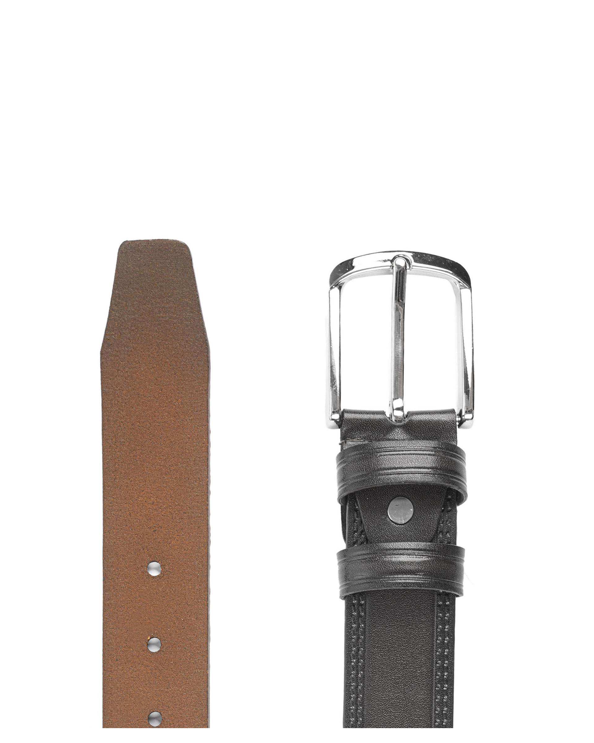 کمربند مردانه طوسی بیسراک Bisrak مدل MB-R434G-93
