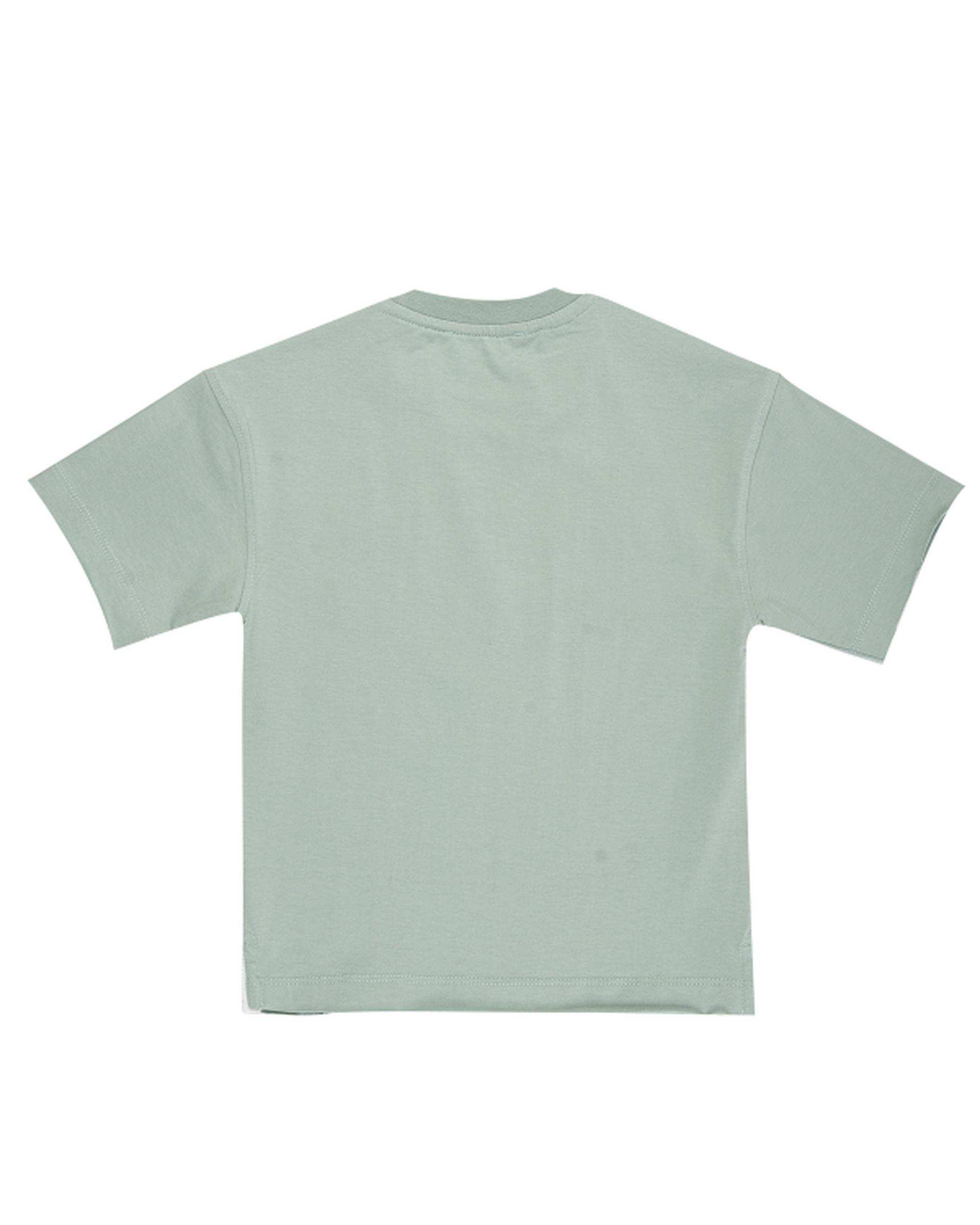 تی شرت دخترانه سبز آبی مرینو Merino کد 1686