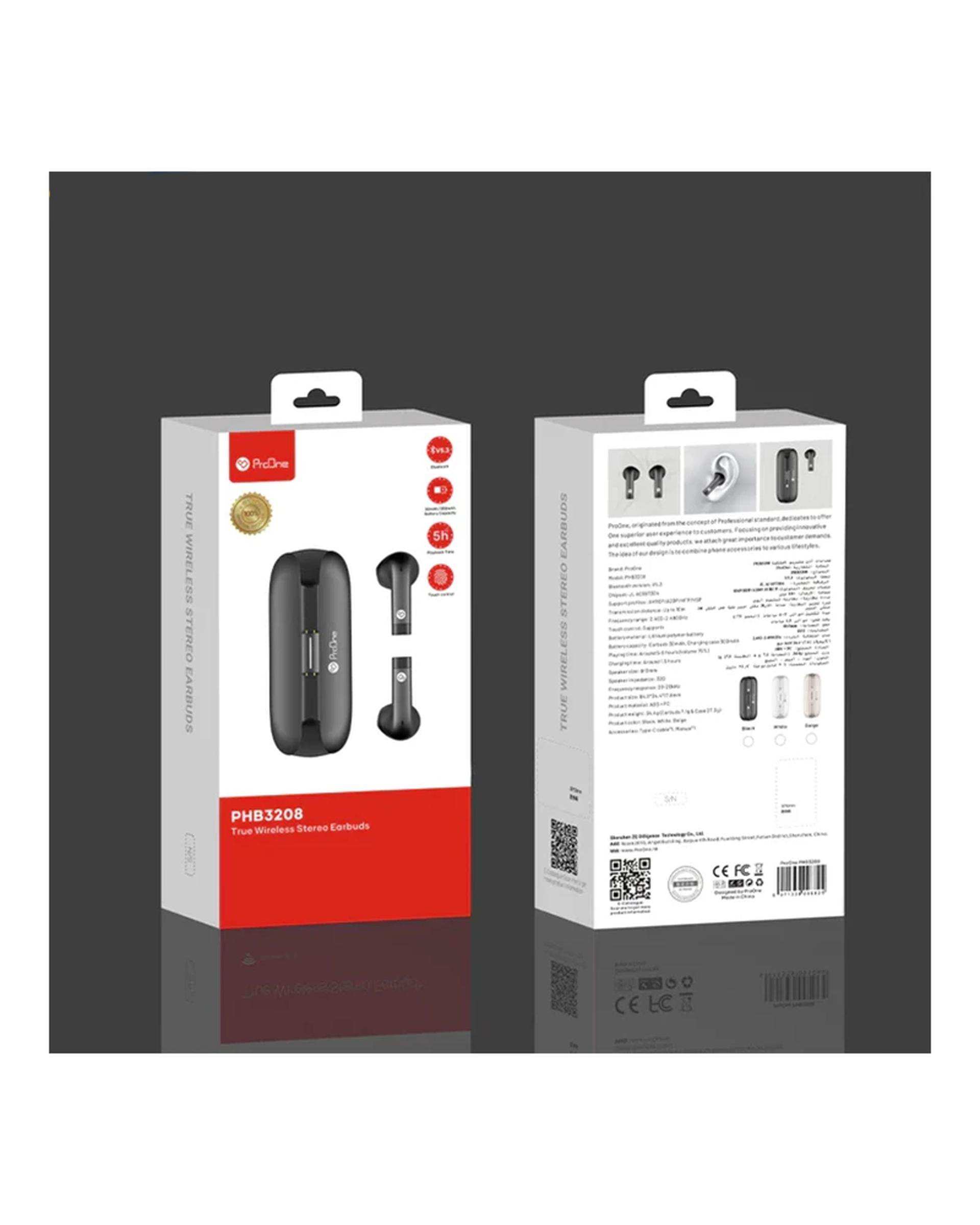 هندزفری بلوتوثی سفید پرووان ProOne مدل PHB3208