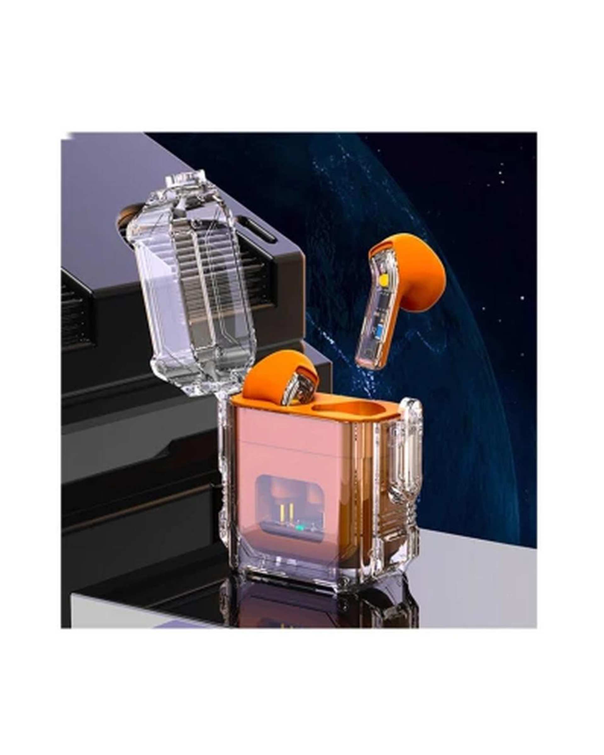 هندزفری بلوتوثی نارنجی کاکوسیگا Kakusiga مدل KSC-1101