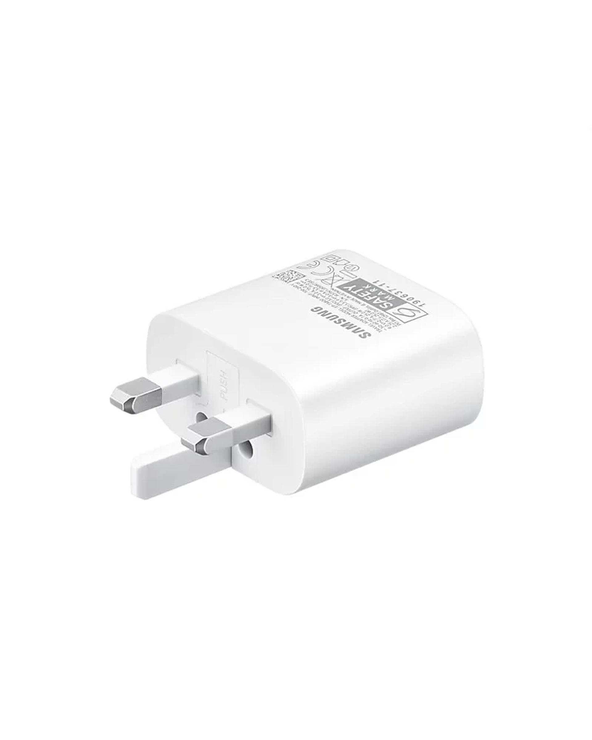 شارژر دیواری 25 وات سفید سامسونگ Samsung مدل EP-TA800
