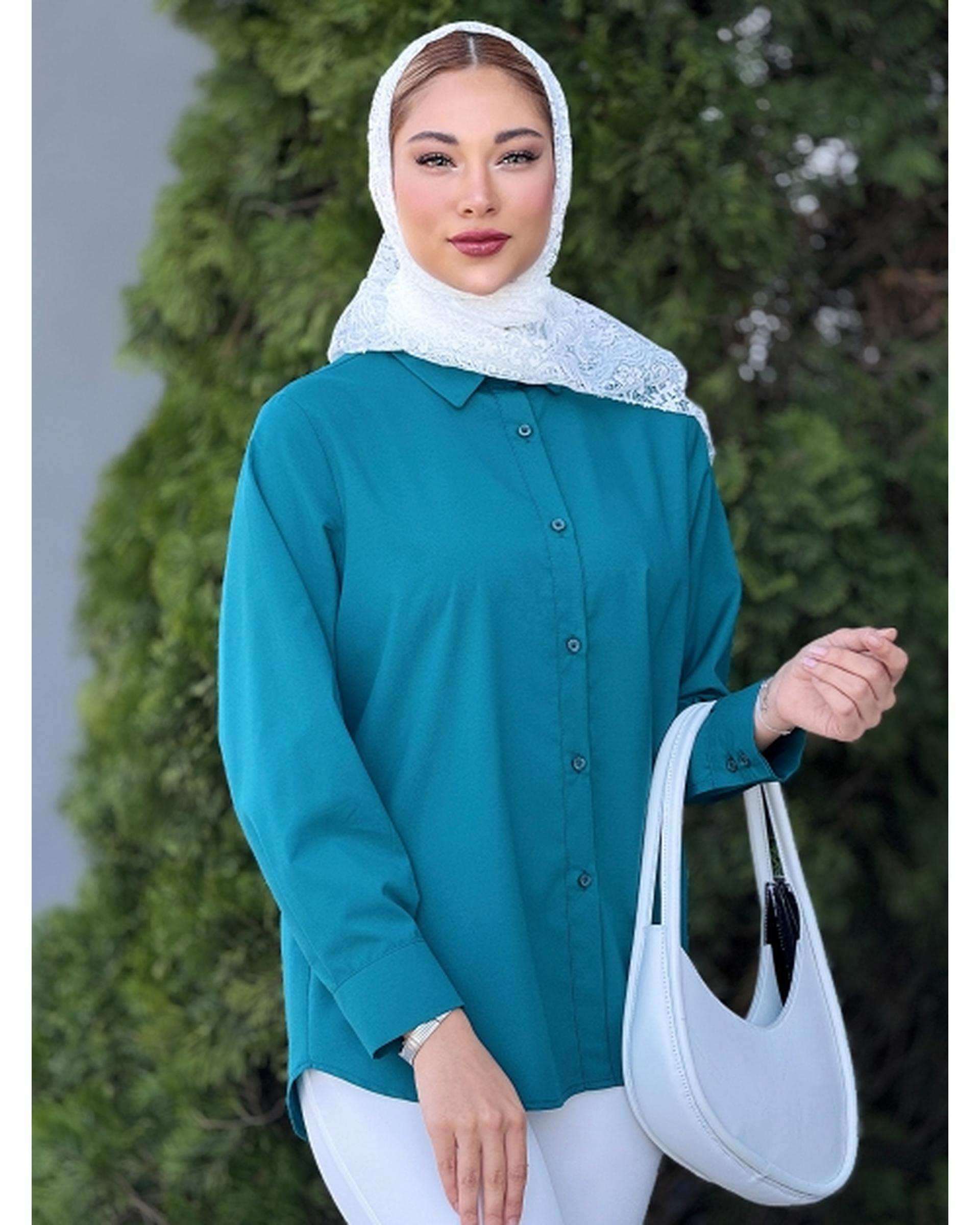 شومیز زنانه کله غازی بیسیک کد 17286