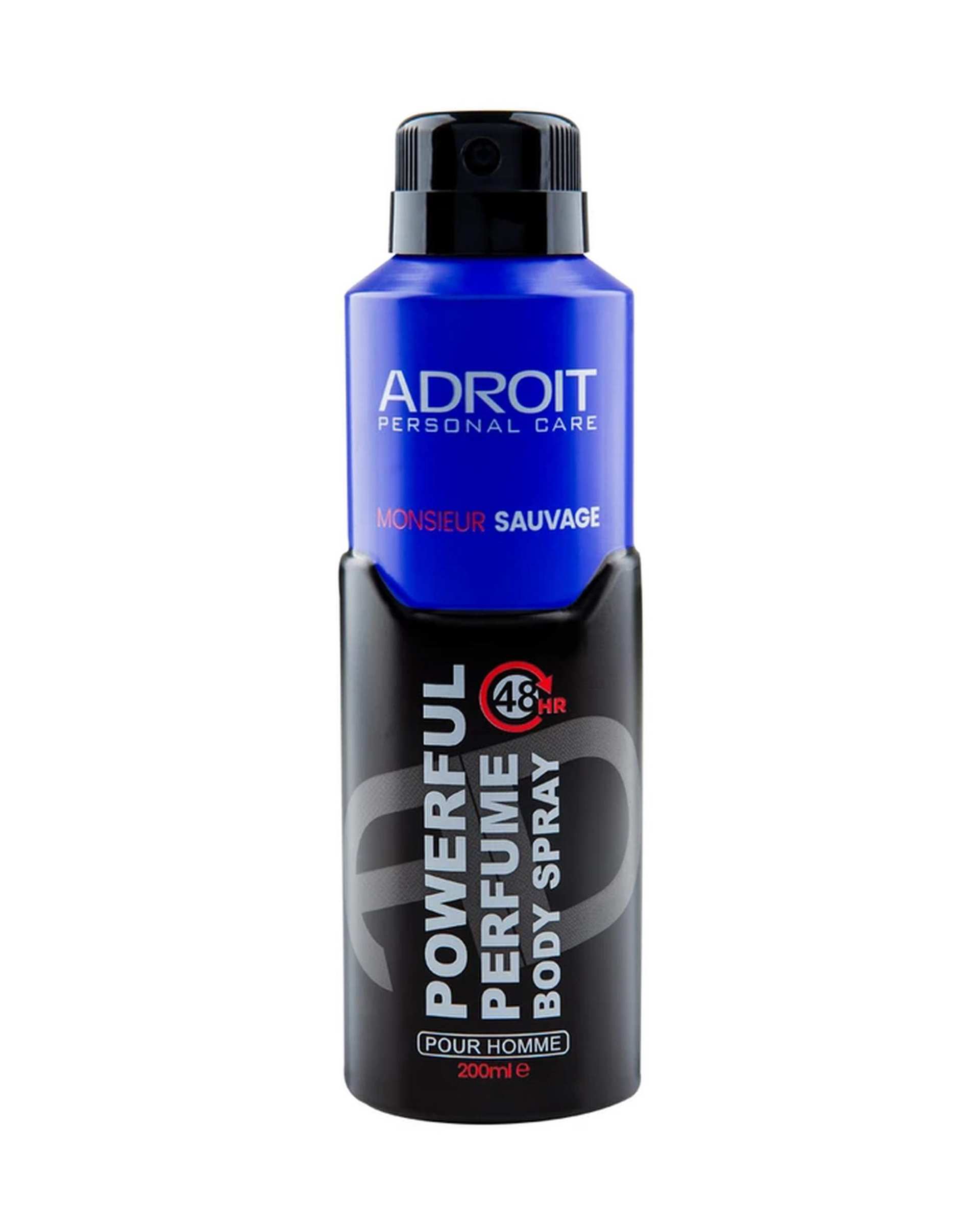 اسپری مردانه آدرویت Adroit مدل موسیو ساواژ 200ml