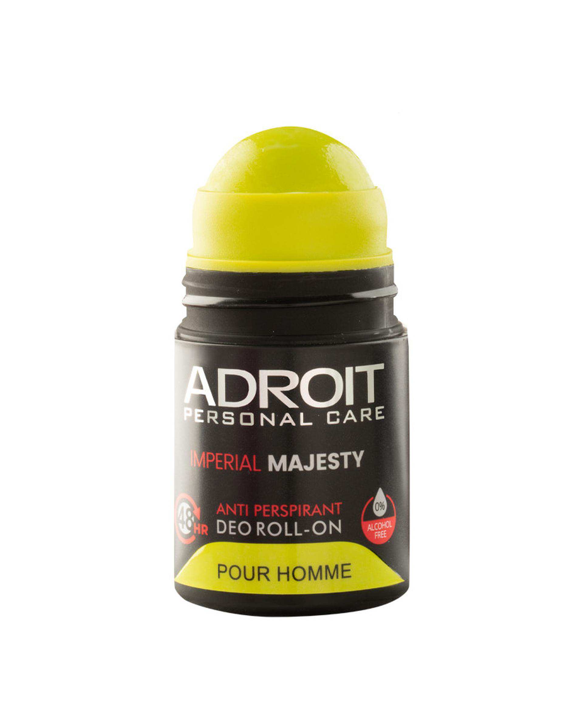 مام رول ضد تعریق مردانه آدرویت Adroit مدل امپریال مجستی 65ml