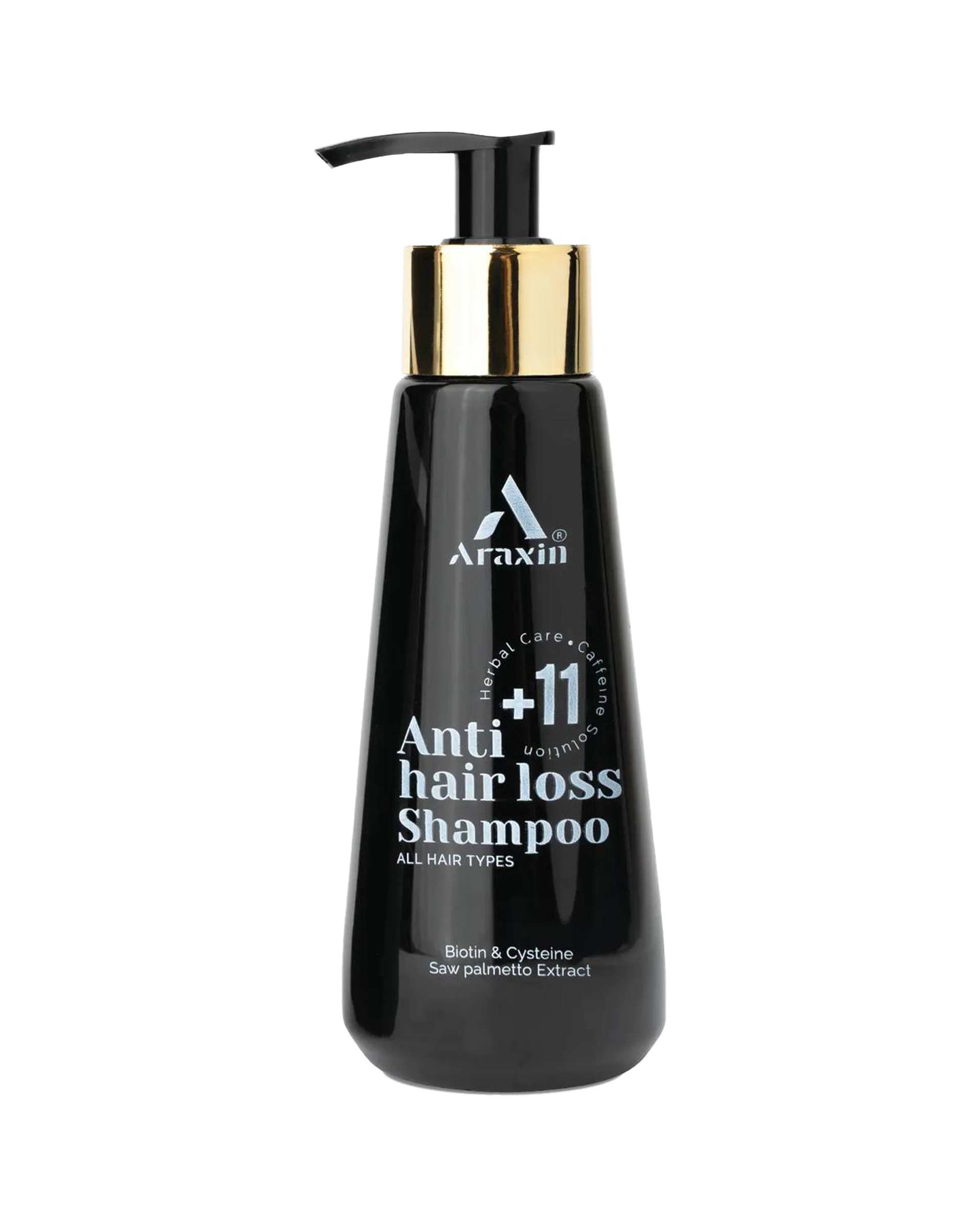 شامپو بدون سولفات تخصصی ضد ریزش و تقویت مو آراکسین Araxin مناسب انواع مو حجم 175ml