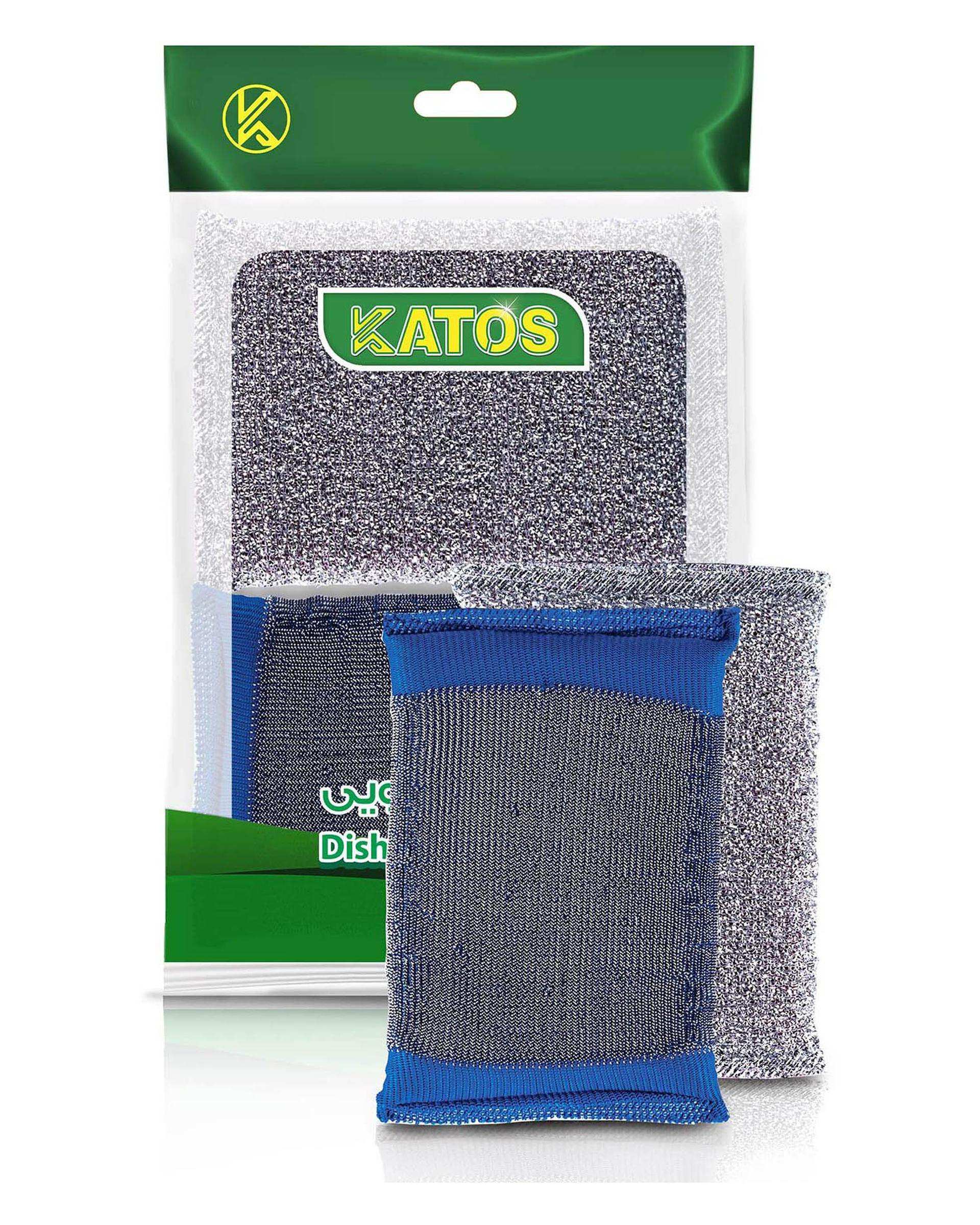 پد ظرفشویی سیلور کاتوس Katos بسته ۲ عددی کد K223