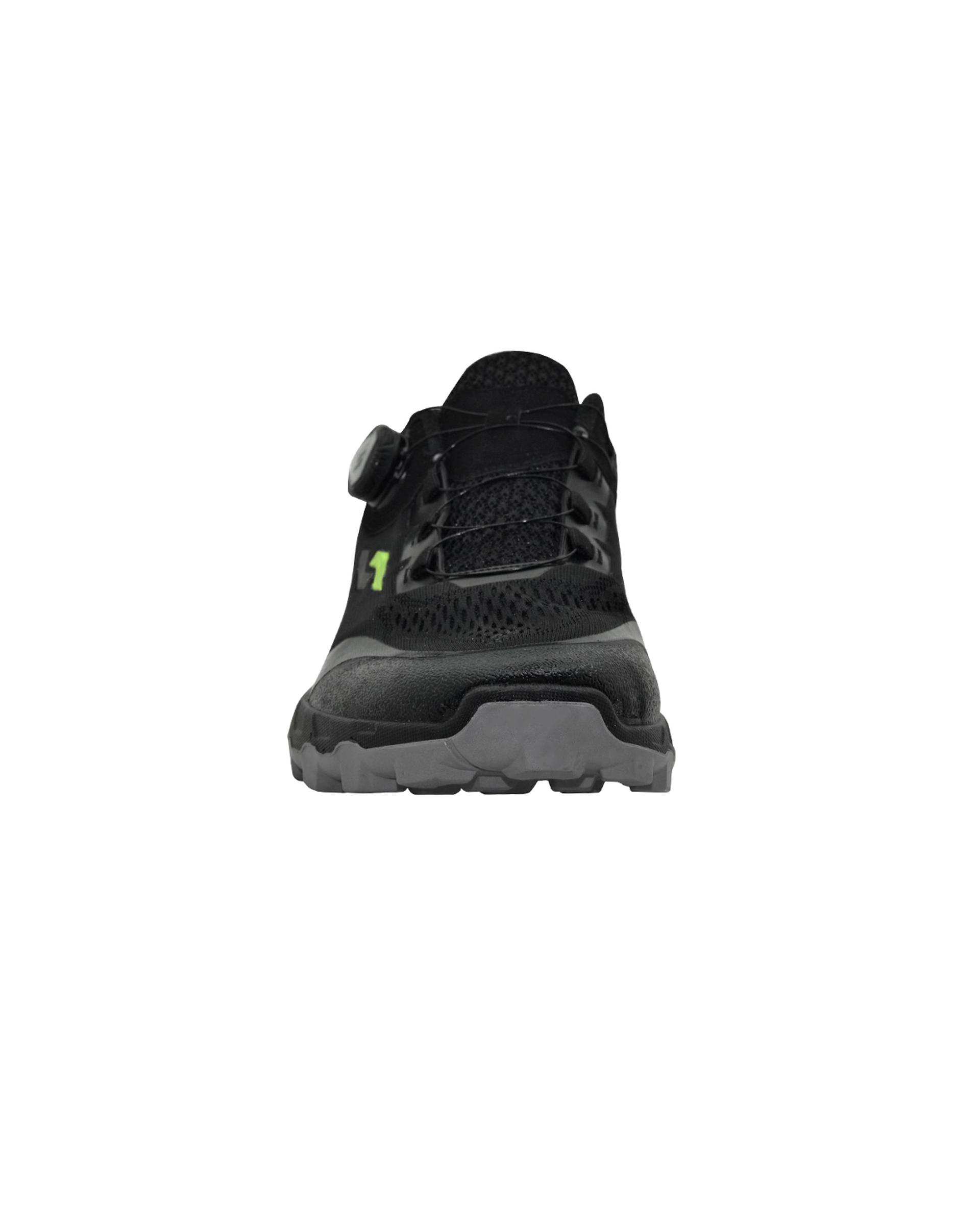 کفش مردانه پیاده روی مشکی سبز فسفری اسپورتلند SportLand مدل Hyper Walk Over Size M کد 116592