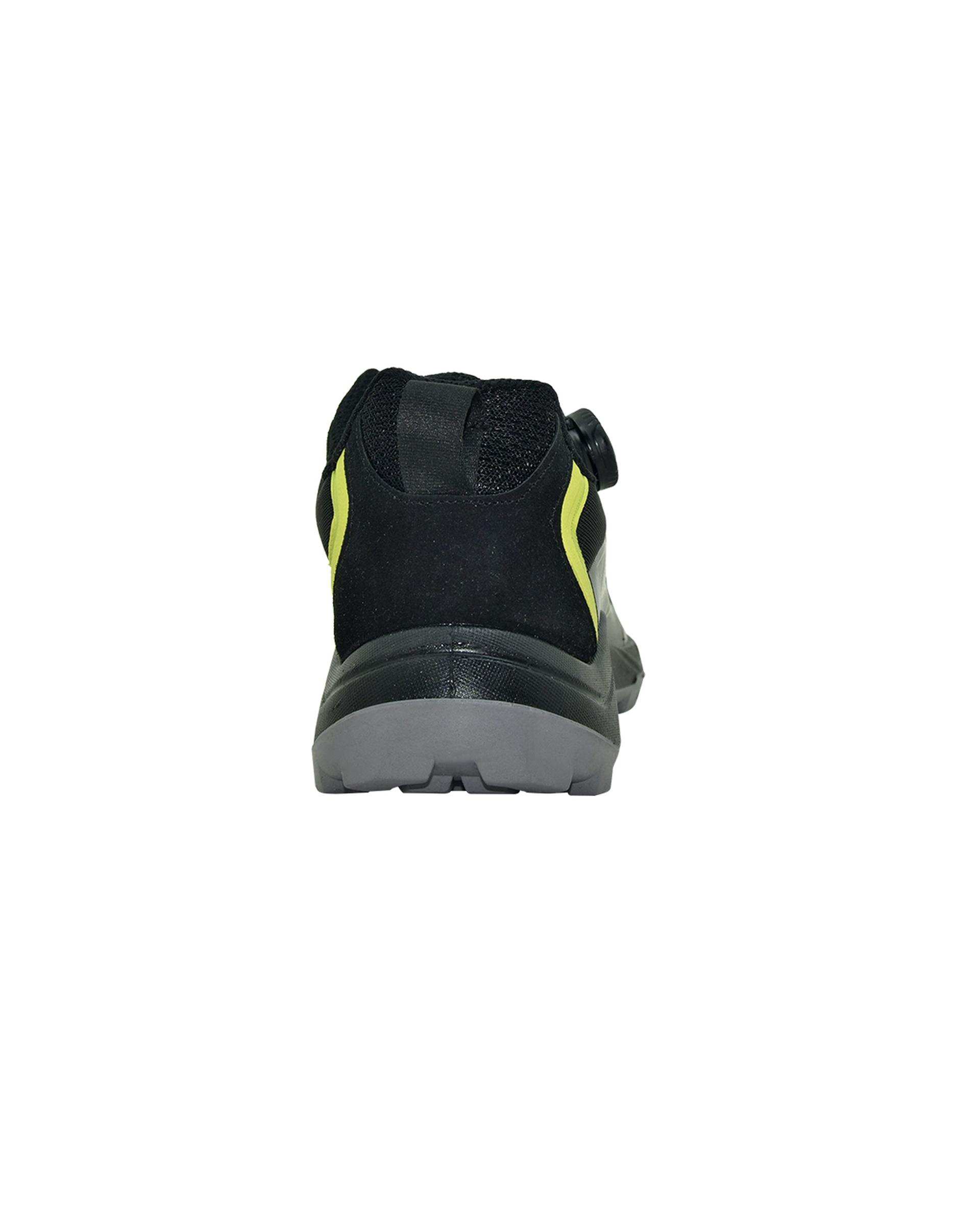 کفش مردانه پیاده روی مشکی سبز فسفری اسپورتلند SportLand مدل Hyper Walk Over Size M کد 116592