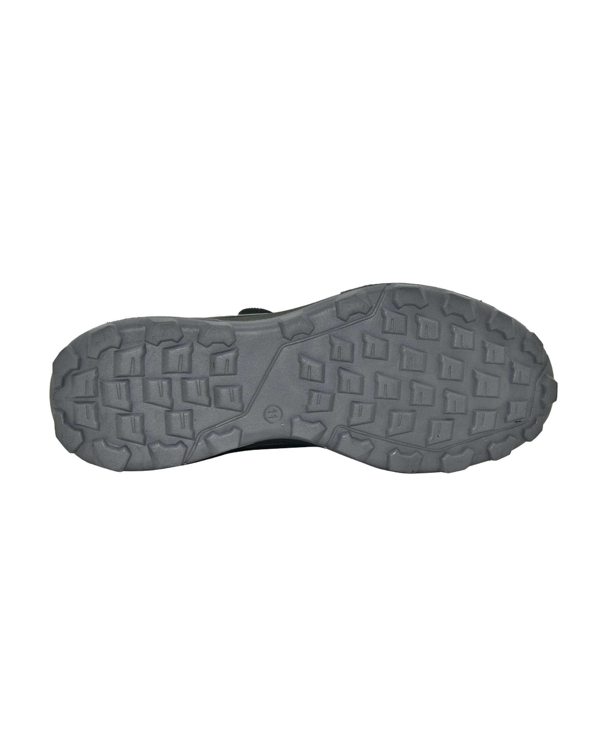 کفش مردانه پیاده روی مشکی سبز فسفری اسپورتلند SportLand مدل Hyper Walk Over Size M کد 116592