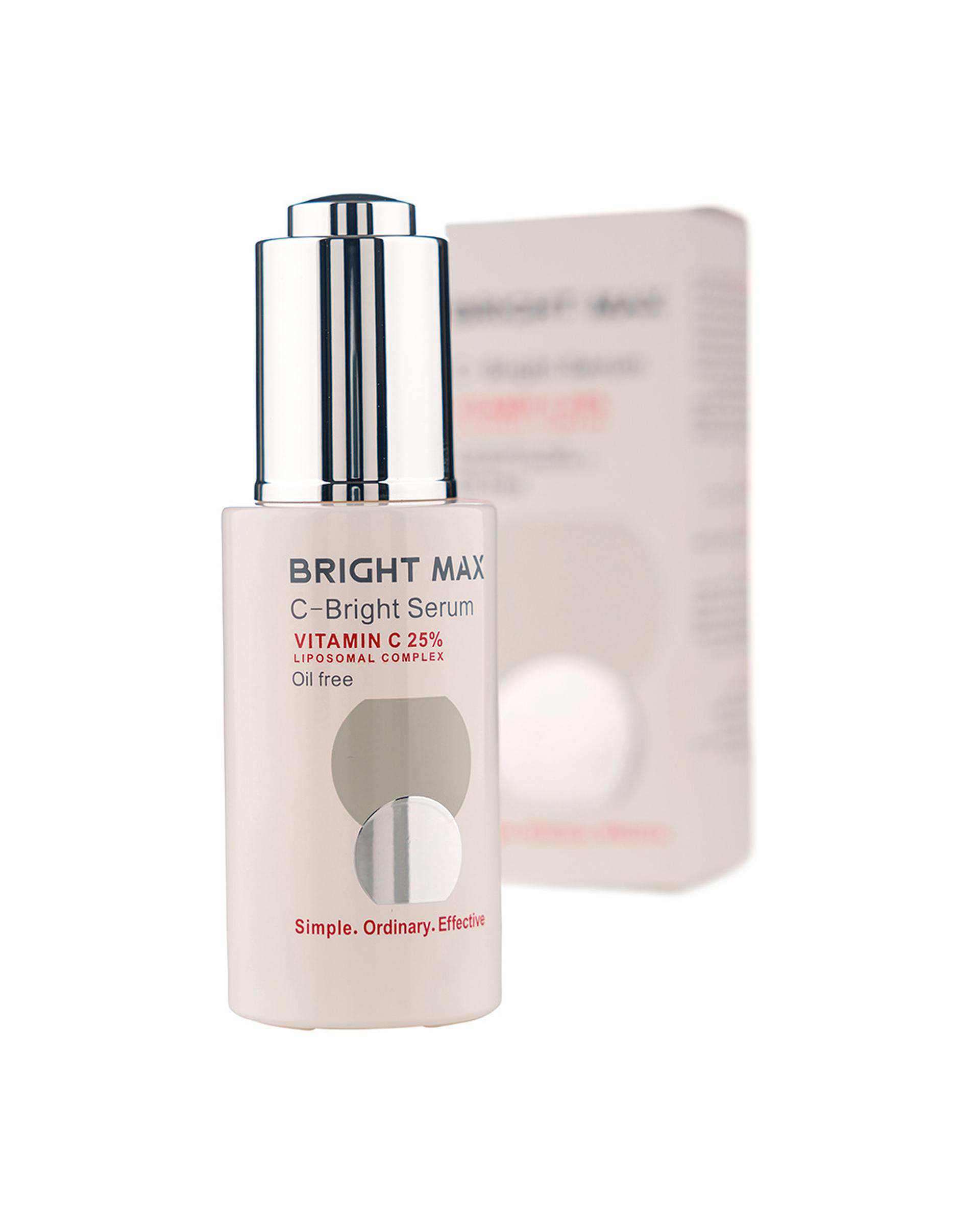 سرم ویتامین C برایت مکس Bright Max حاوی 25% ویتامین سی پایدار حجم 30ml