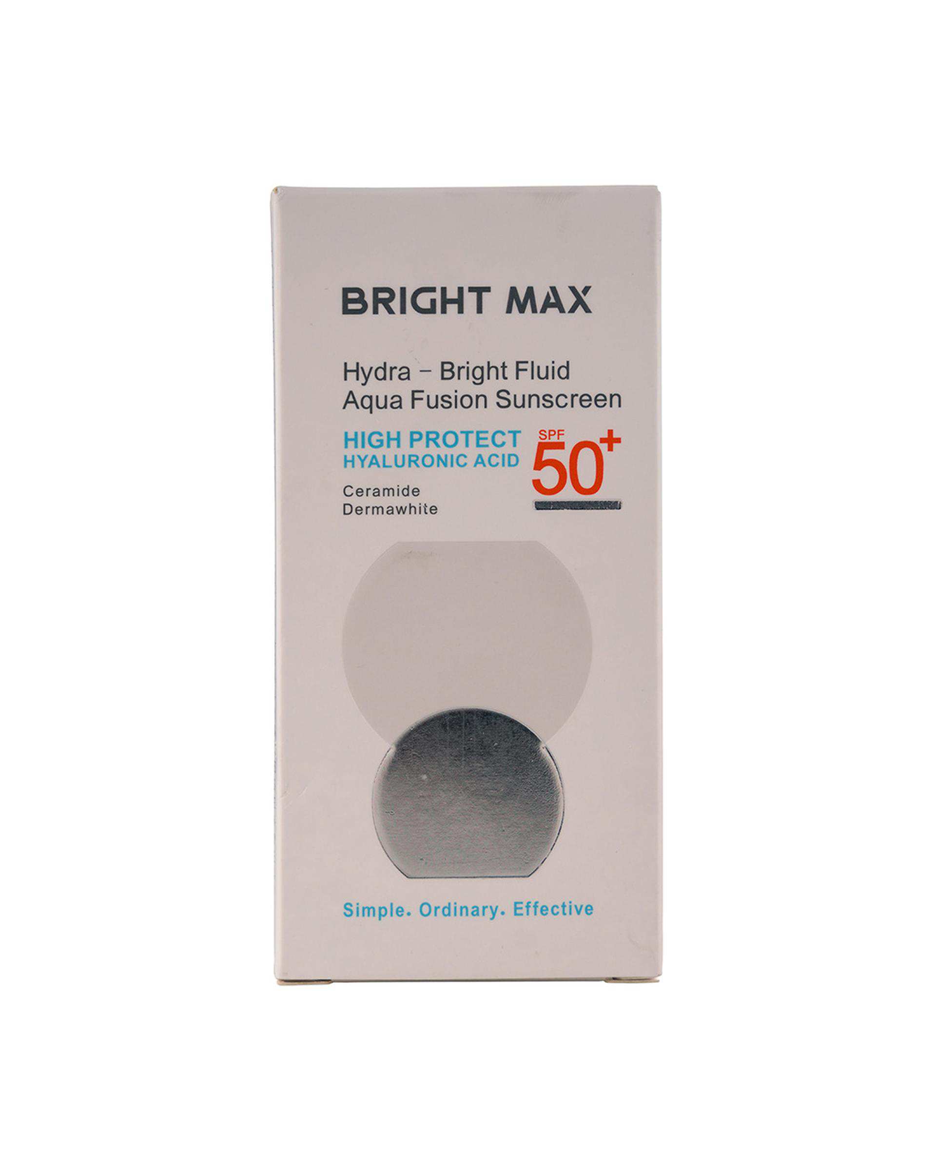 فلوئید ضد آفتاب SPF50 آکوا فیوژن هیدرا برایت مکس Bright Max حجم 50ml