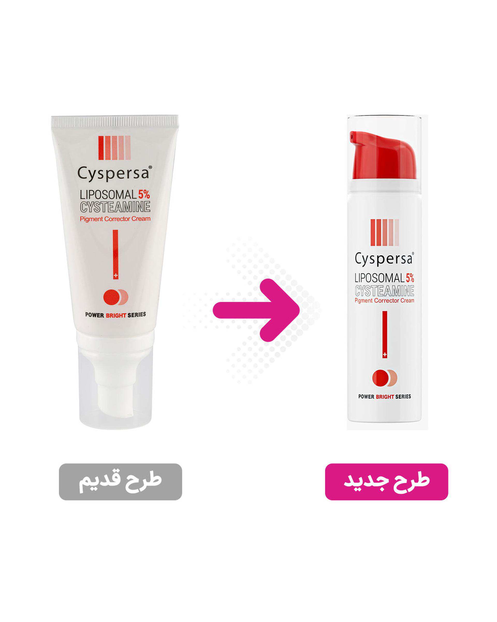 کرم ضد لک سیسپرسا Cyspersa حجم 50ml