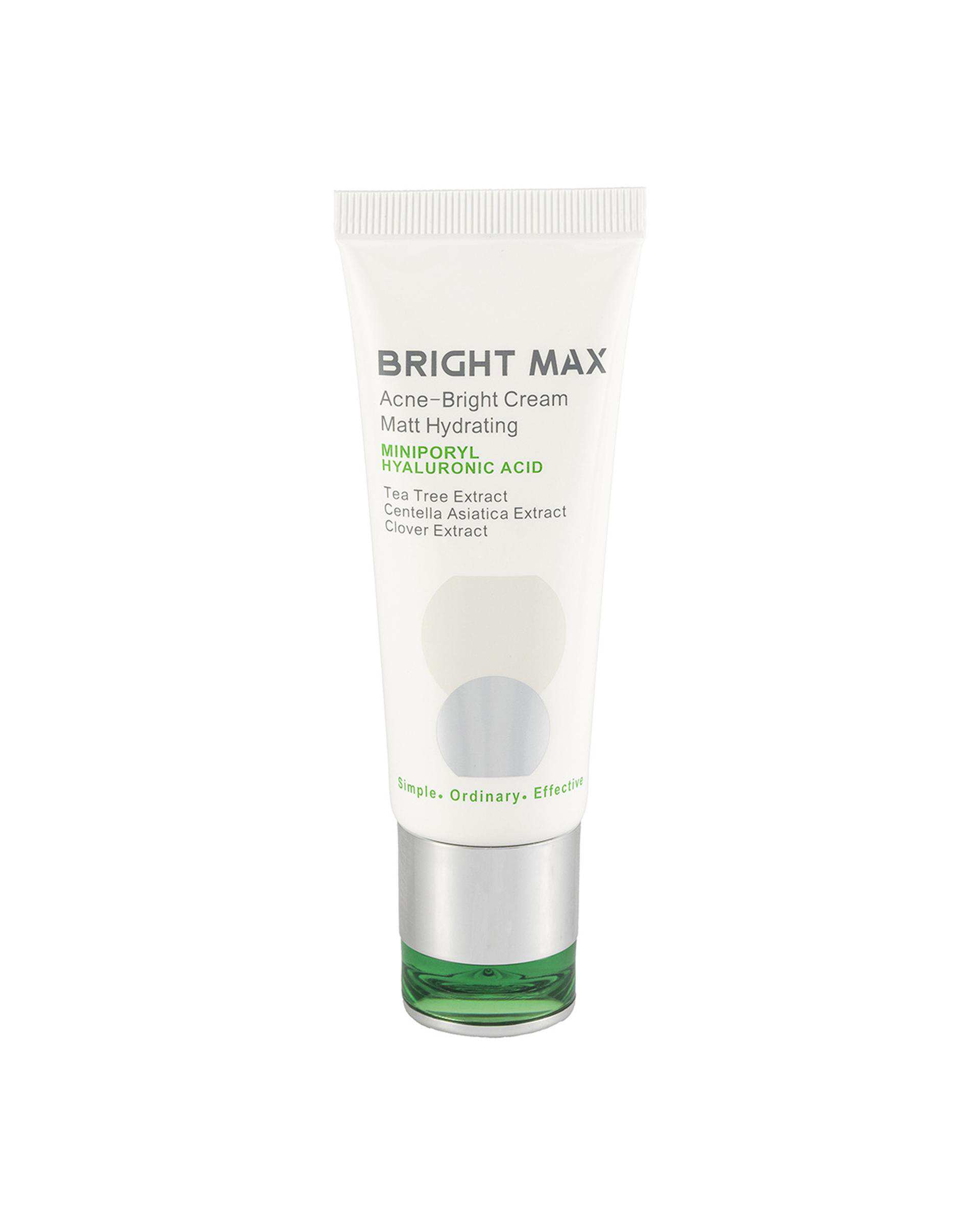کرم مرطوب کننده مات برایت مکس Bright Max مدل آکنه برایت حجم 50ml