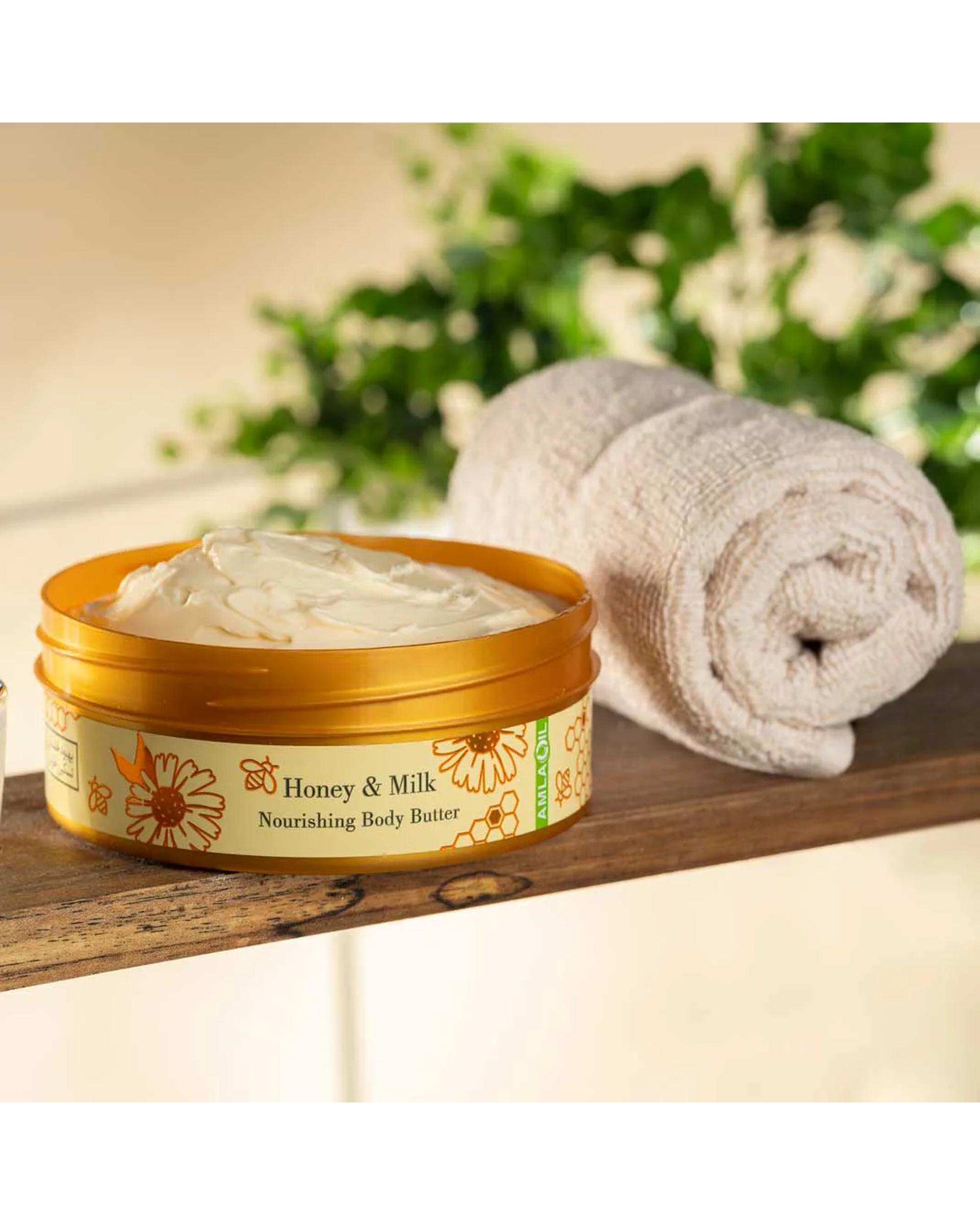 کره نرم کننده بدن دیپ سنس Deep Sense مدل Honey & Milk حجم 200ml