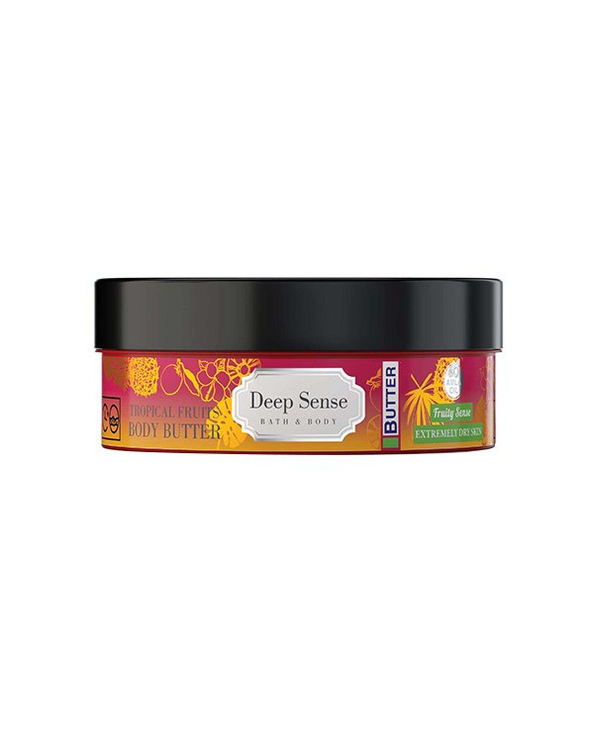 کره نرم کننده بدن دیپ سنس Deep Sense مدل تروپیکال حجم 200ml