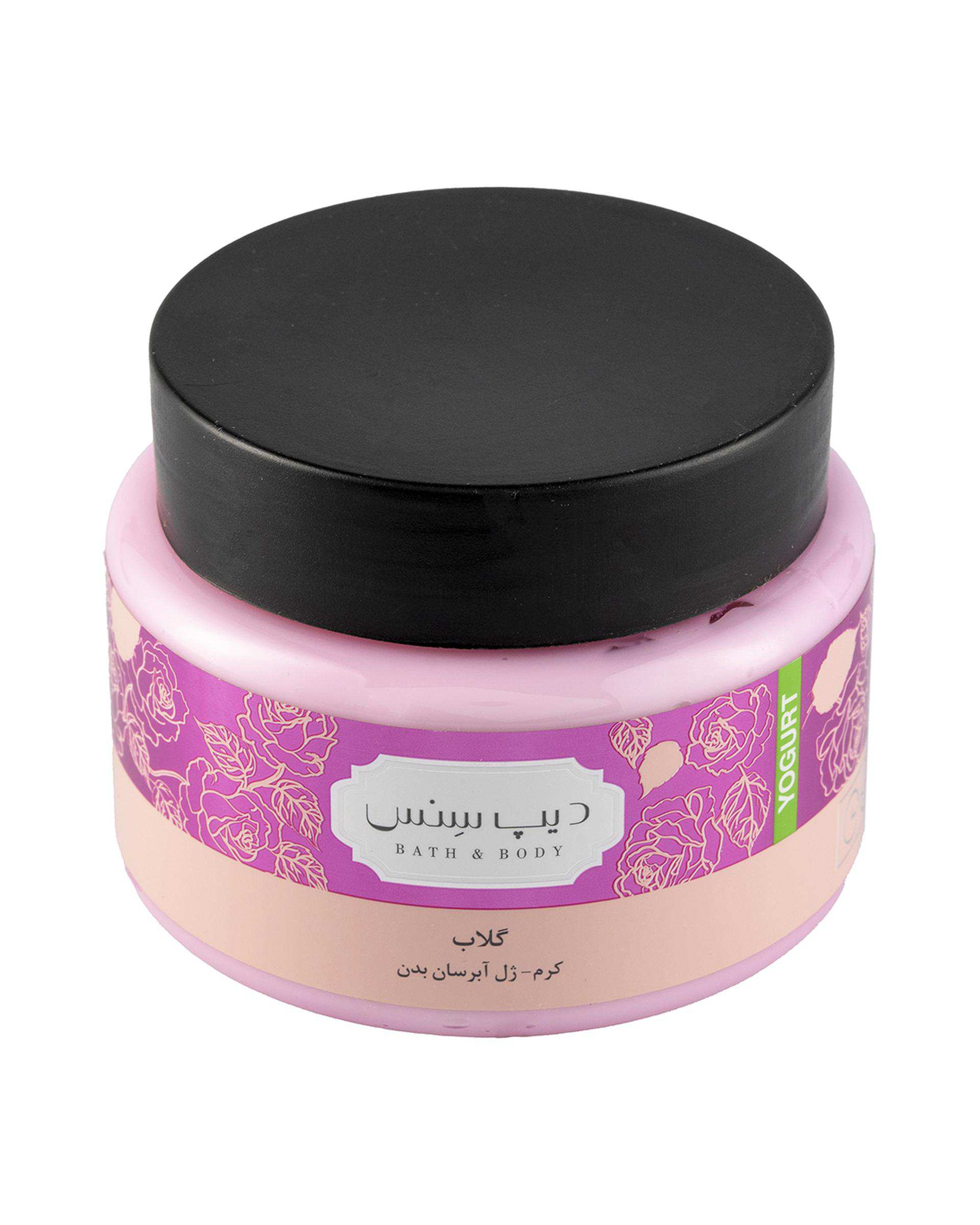 کرم ژل بدن دیپ سنس Deep Sense حاوی عصاره گلاب 250ml