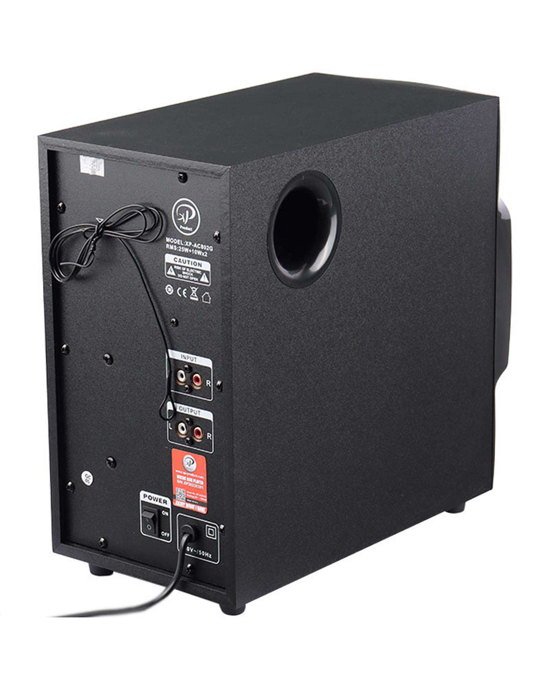 اسپیکر بلوتوثی مشکی ایکس پی پروداکت Xp Product مدل XP-AC802G
