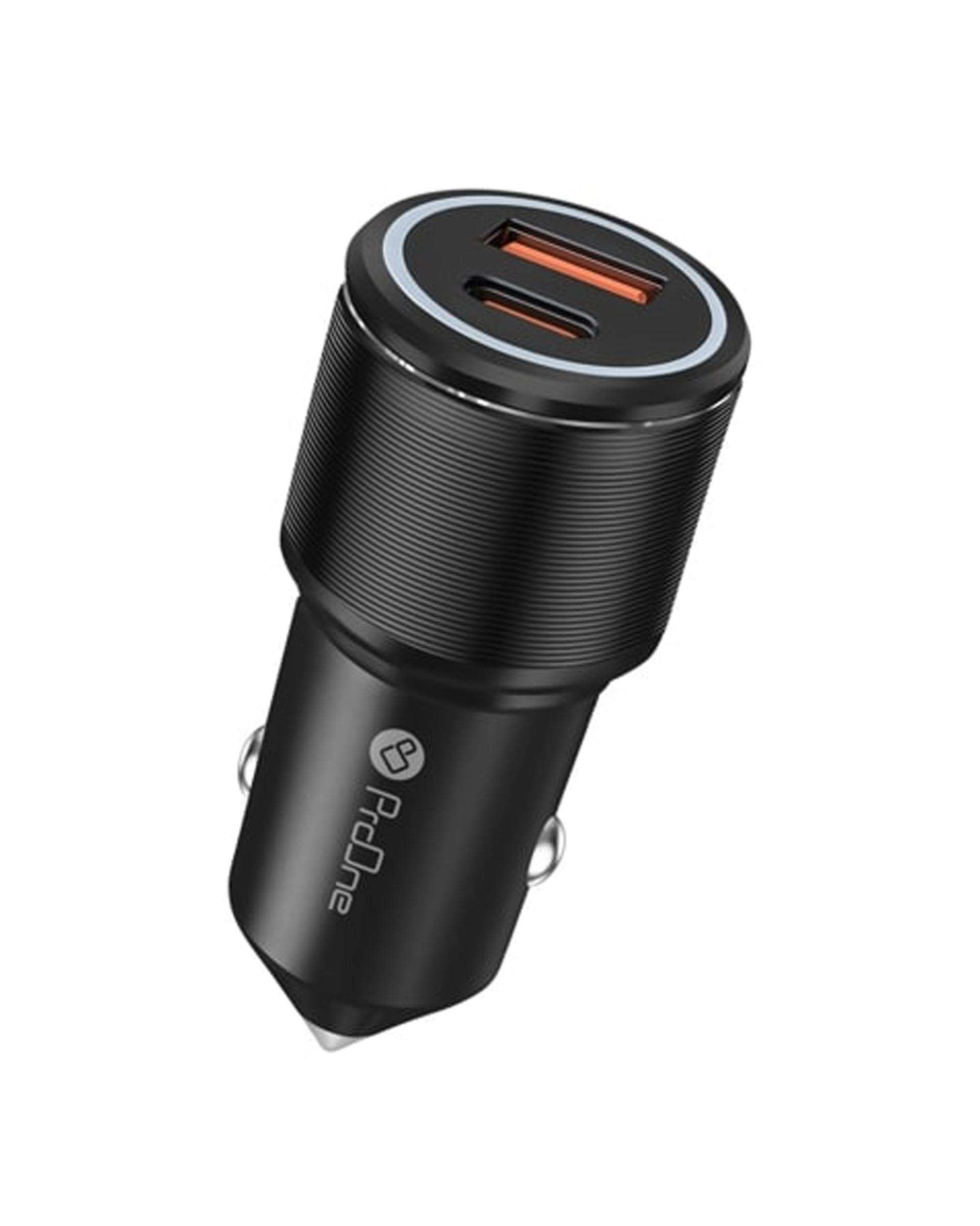شارژر فندکی مشکی اکسیژن مدل AC-15 توان 45 وات