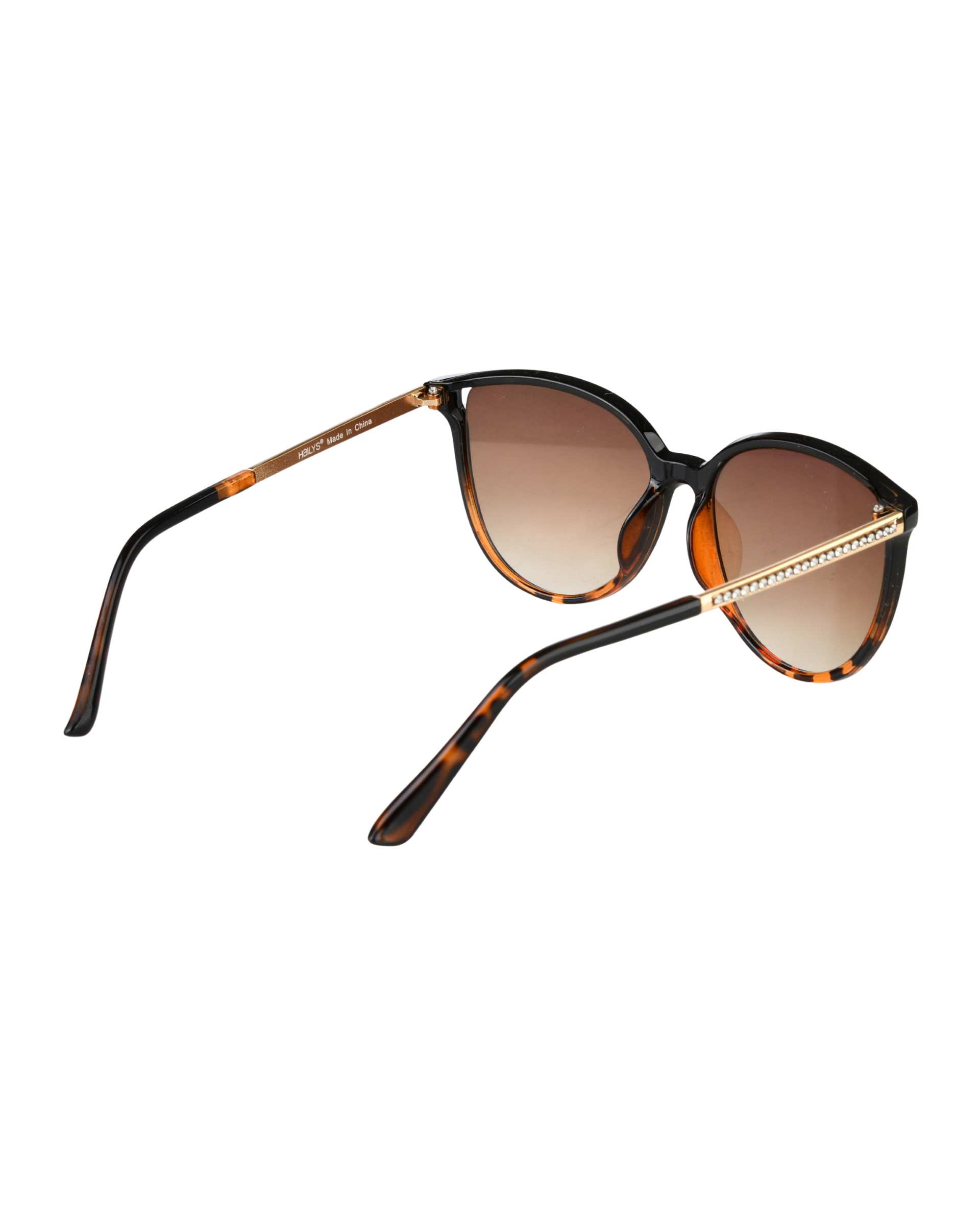 عینک آفتابی زنانه قهوه ای هیلیس هومنیتی Whomanity مدل HLHFA-658607