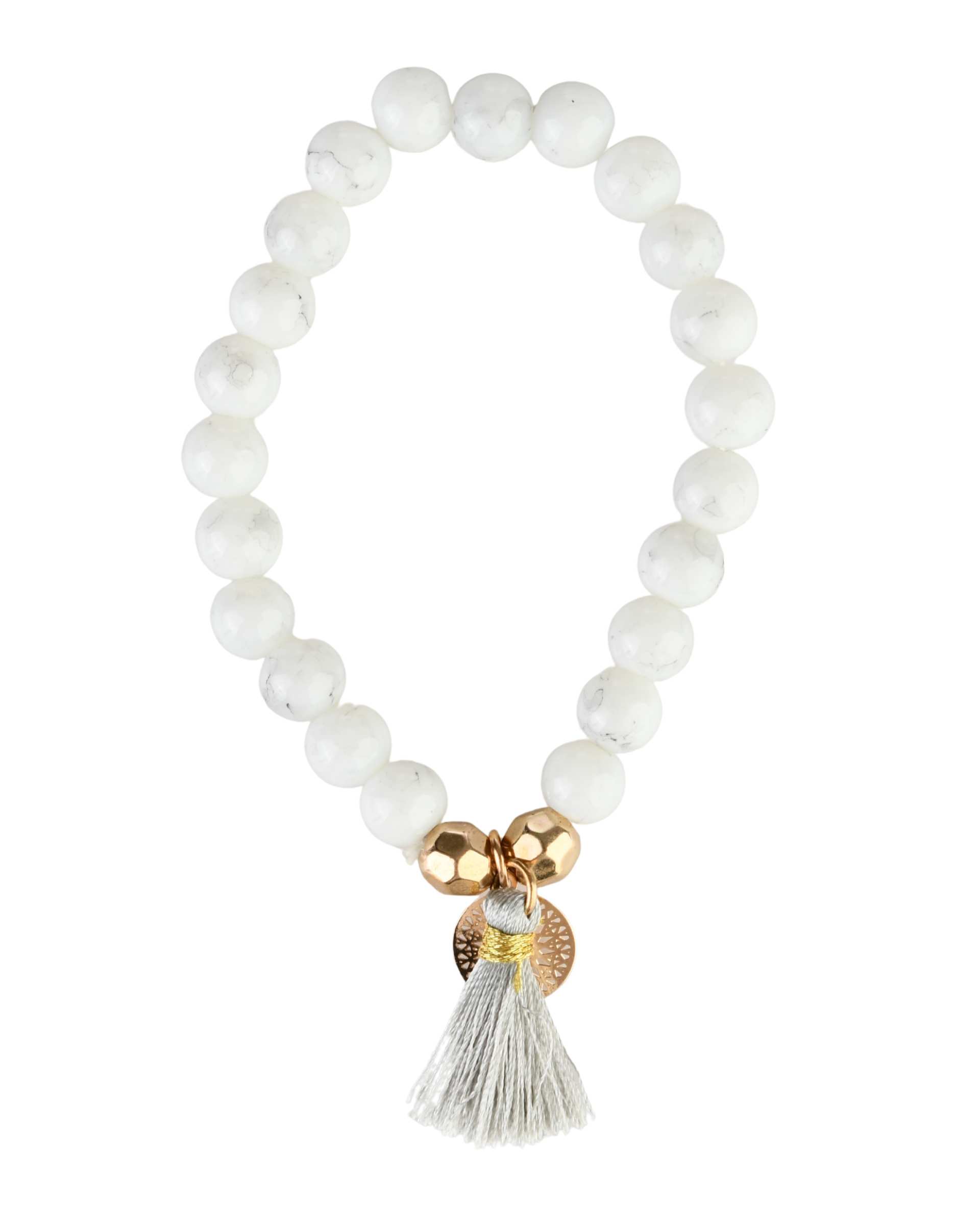 ست دستبند زنانه نقره ای هومنیتی Whomanity طرح مهره مدل LC01133-11 بسته 4 عددی