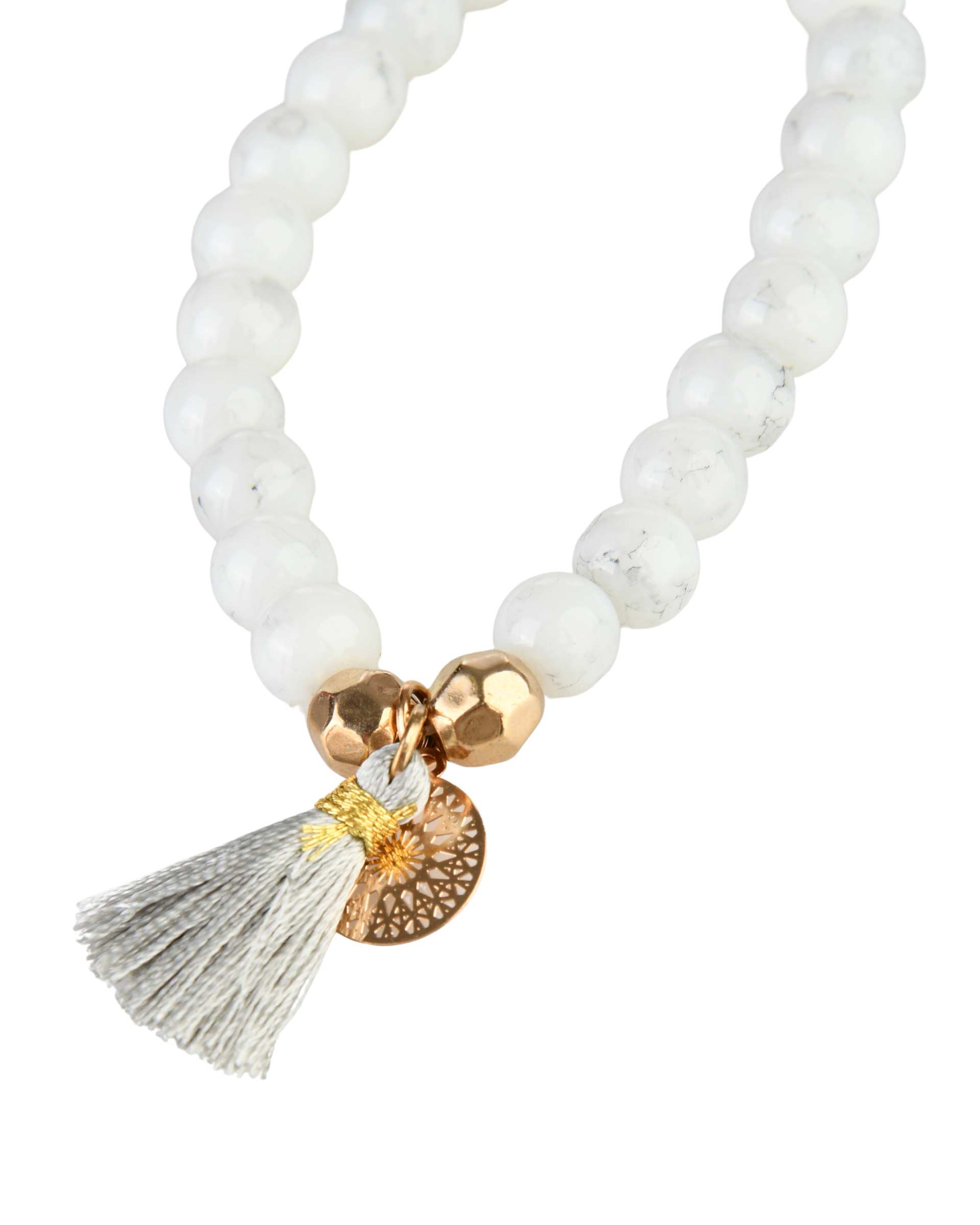 ست دستبند زنانه نقره ای هومنیتی Whomanity طرح مهره مدل LC01133-11 بسته 4 عددی