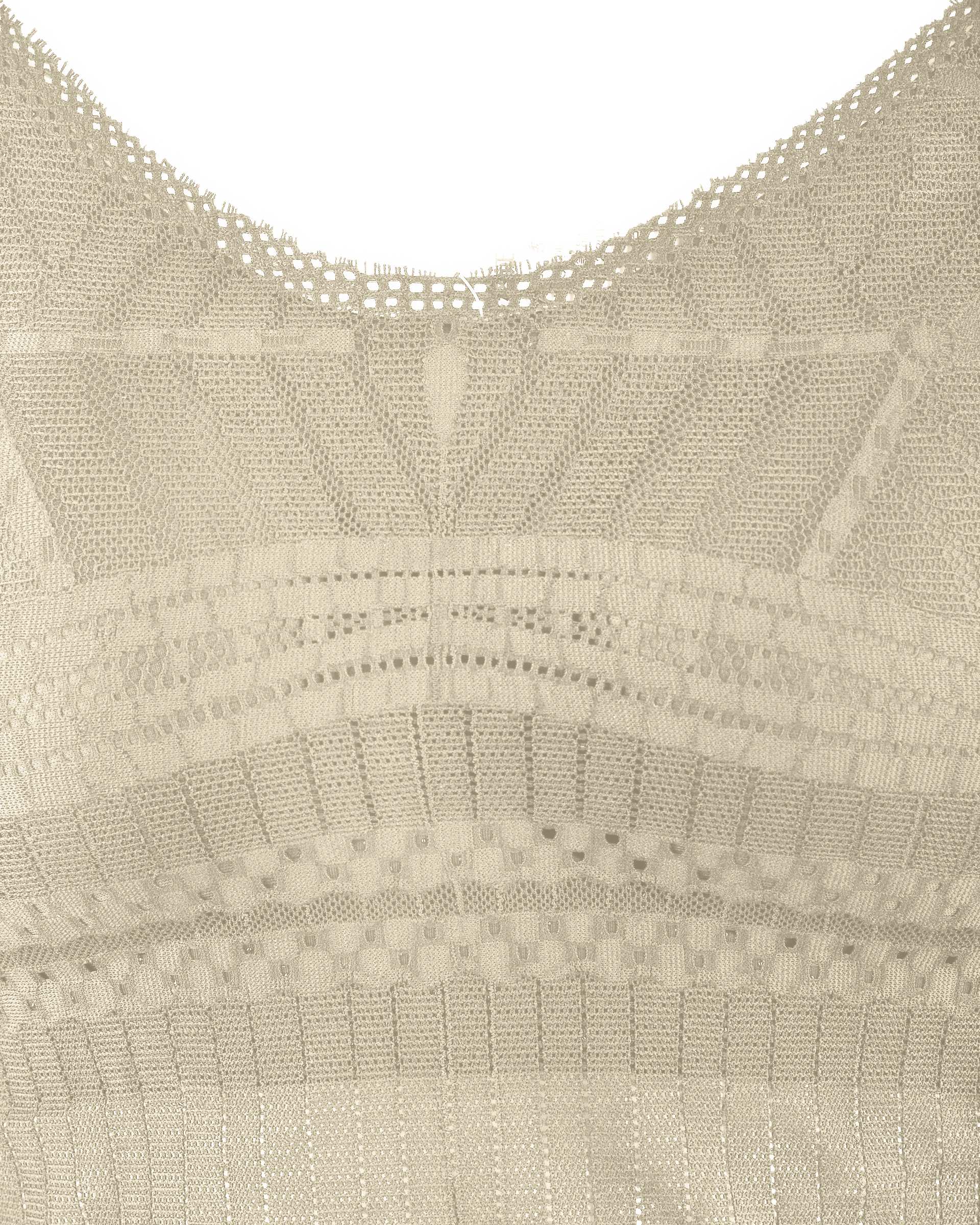 تاپ زنانه کراپ مجلسی گیپور شیری آماهی Amahi کد AA5989