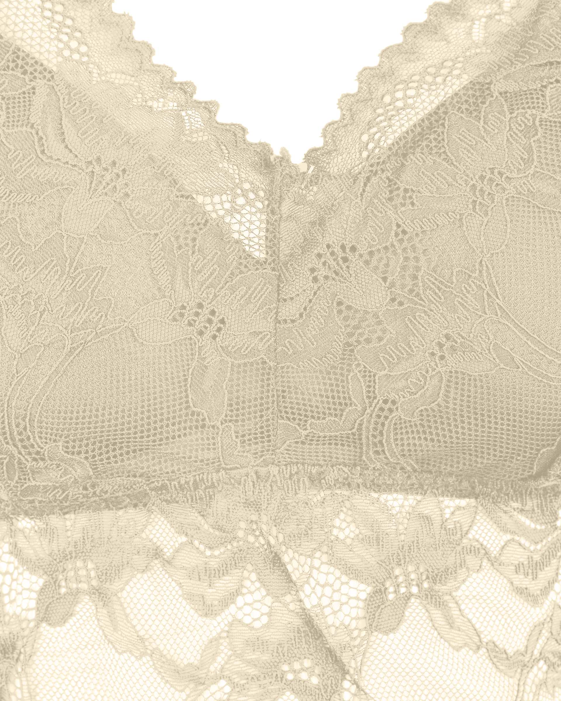 تاپ زنانه مجلسی گیپور شیری آماهی Amahi کد AA2566